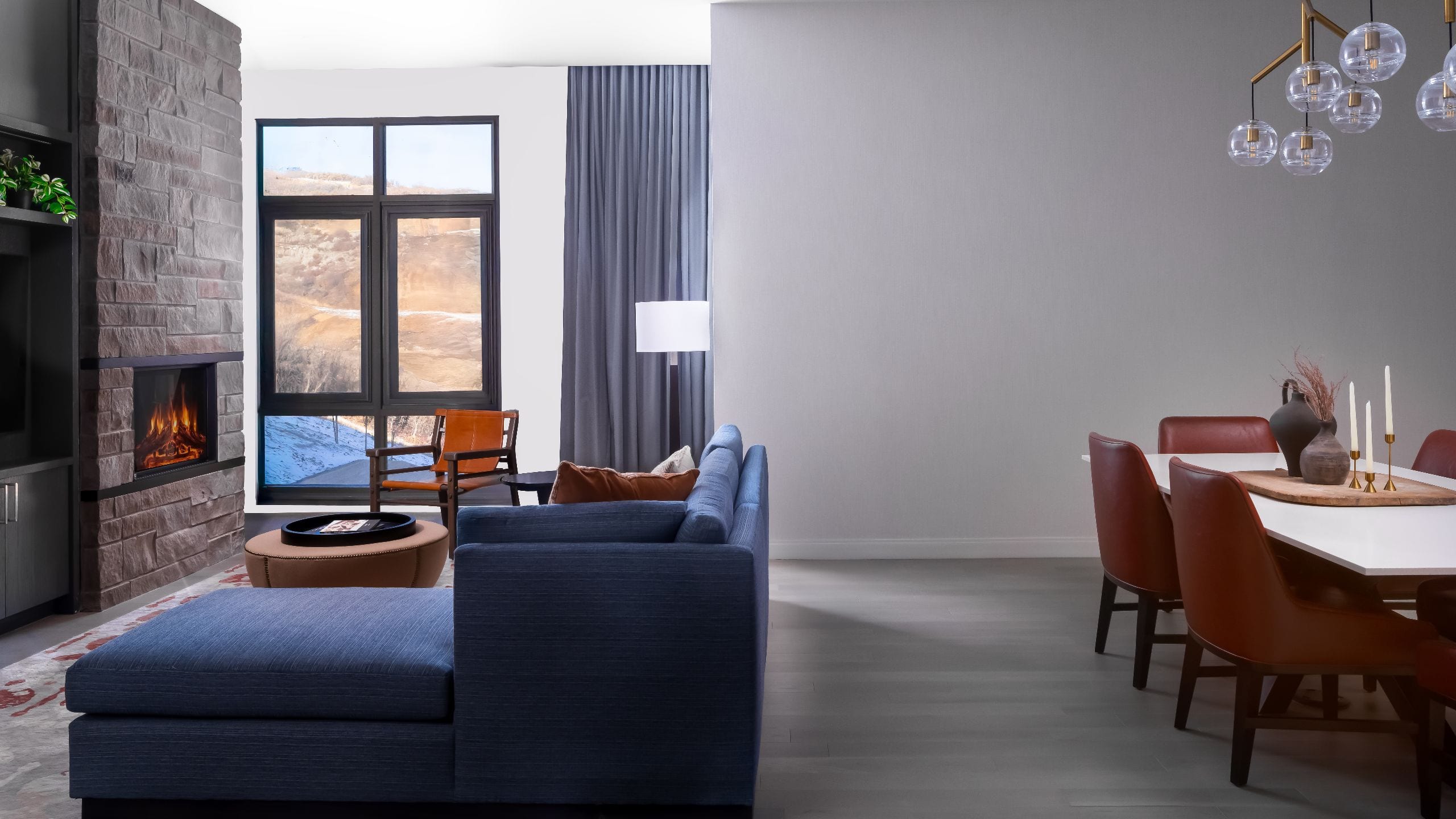 Grand Hyatt Deer Valley Exec Suite 1 King Bed Acc Tub Living