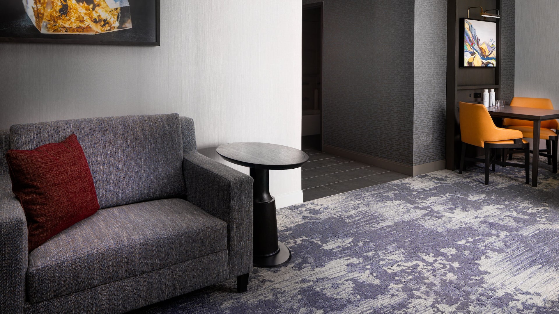 3 of 3 Grand Hyatt Deer Valley Deluxe Two Queen Beds Accessible Shower Living