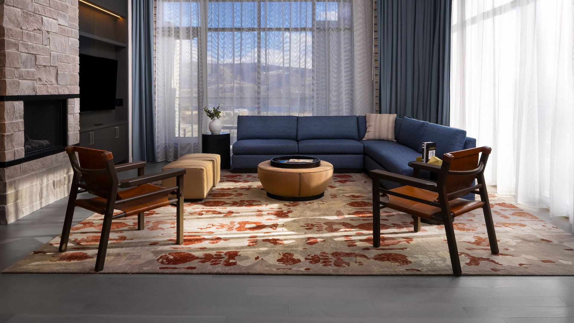 2 of 4 Grand Hyatt Deer Valley Premier Suite Living Room