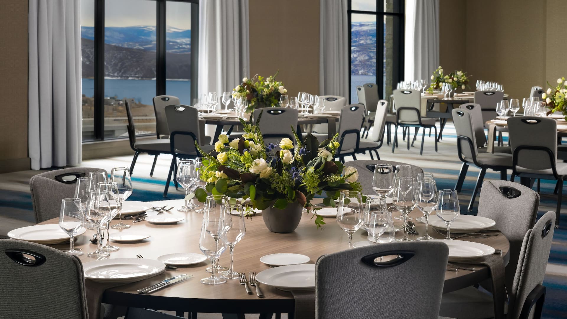 Grand Hyatt Deer Valley Banquet Setup In Empire