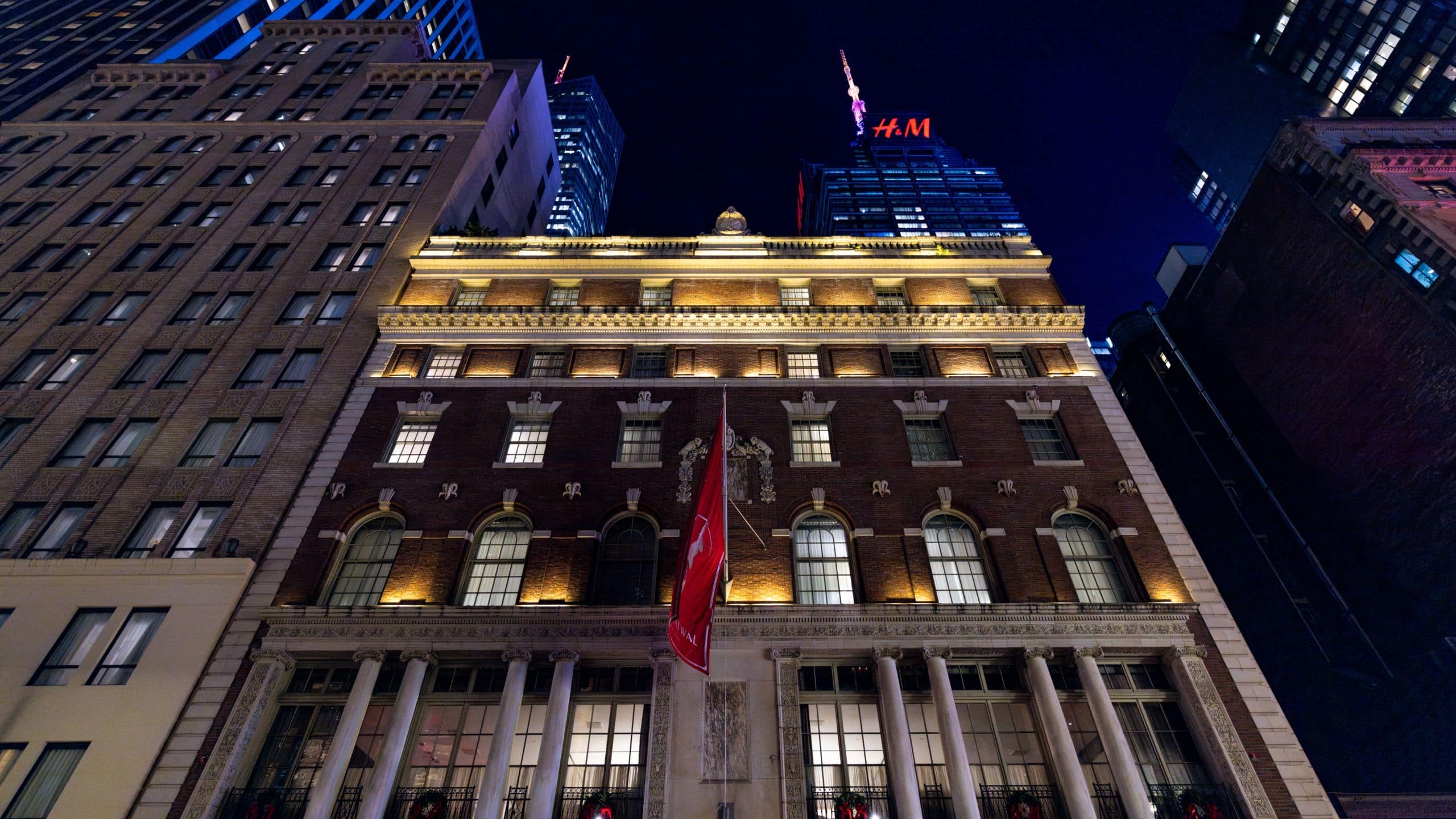 The Chatwal Hotel Exterior Night