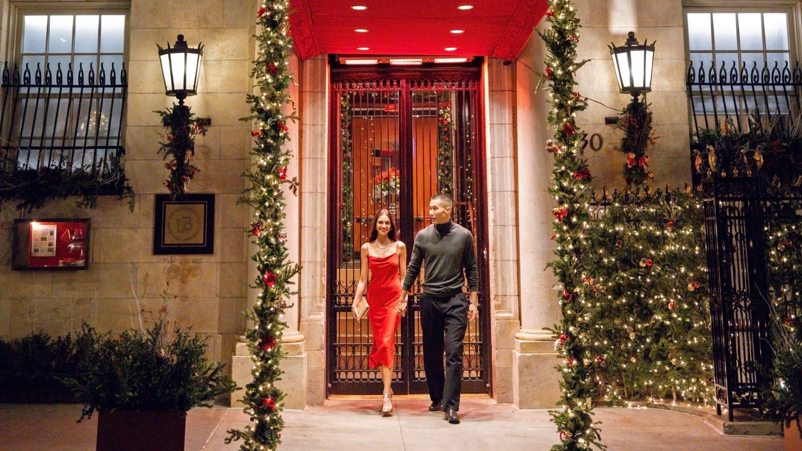 The Chatwal Couple Entrance Holiday