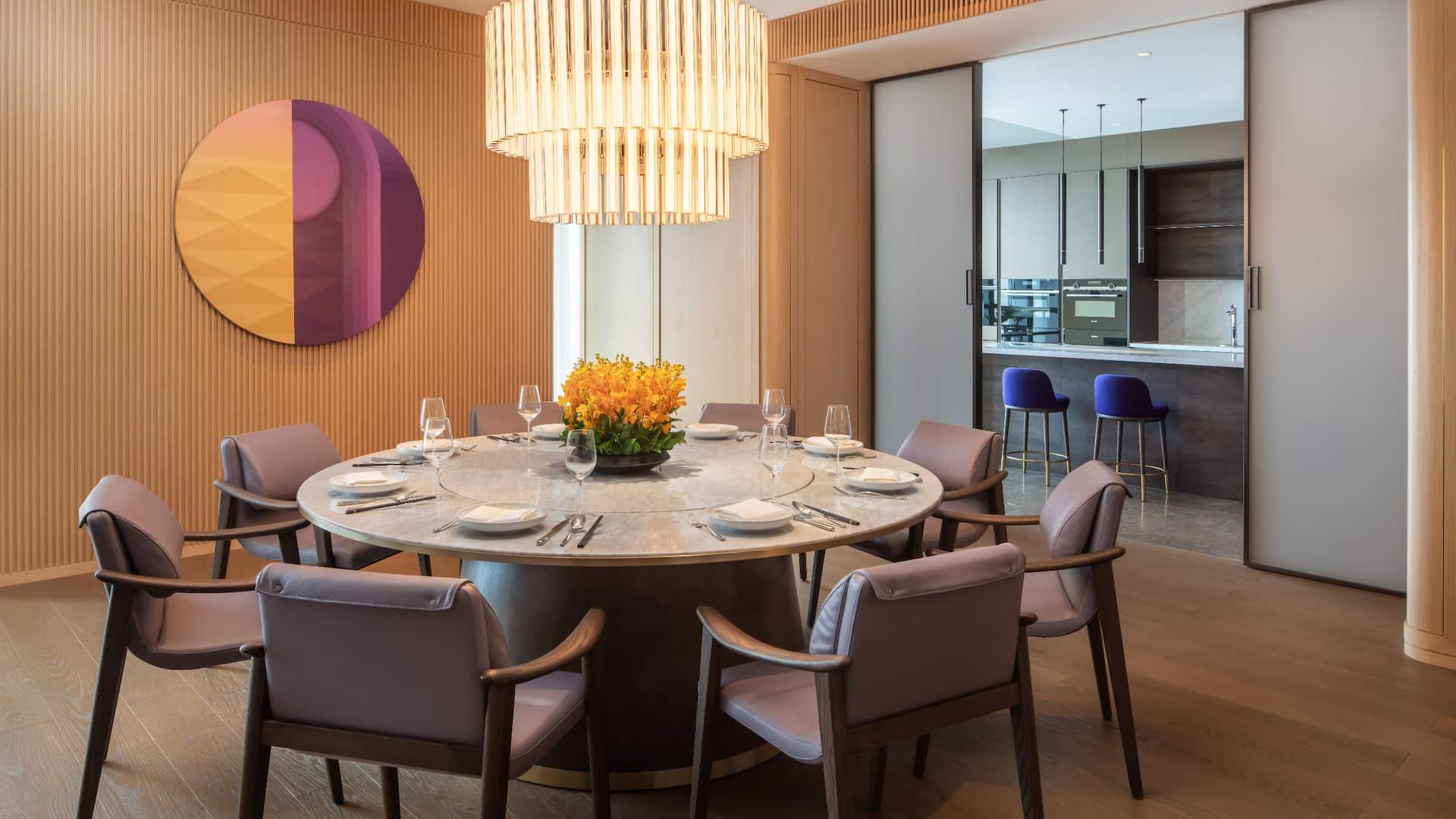 第 3，共 3 Grand Hyatt Kunming Presidential Suite Dining Room