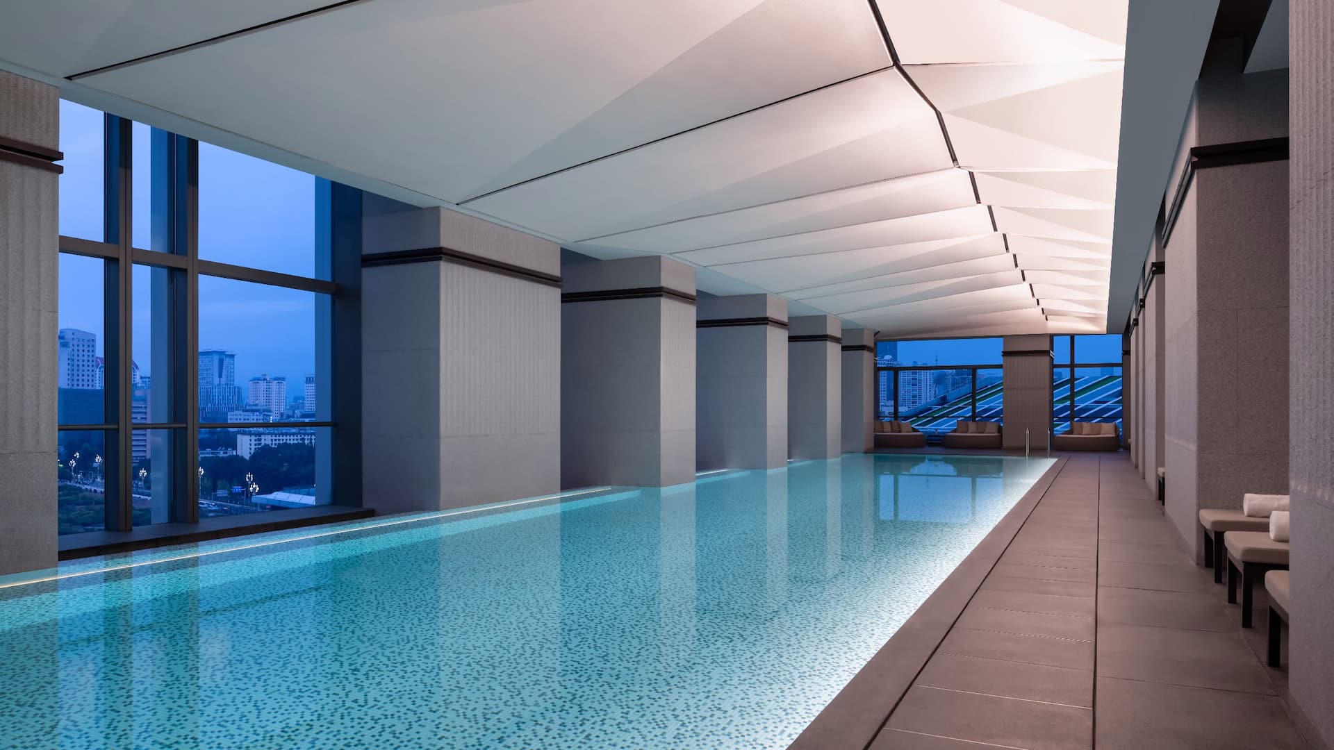 Grand Hyatt Kunming Swimming Pool Left End