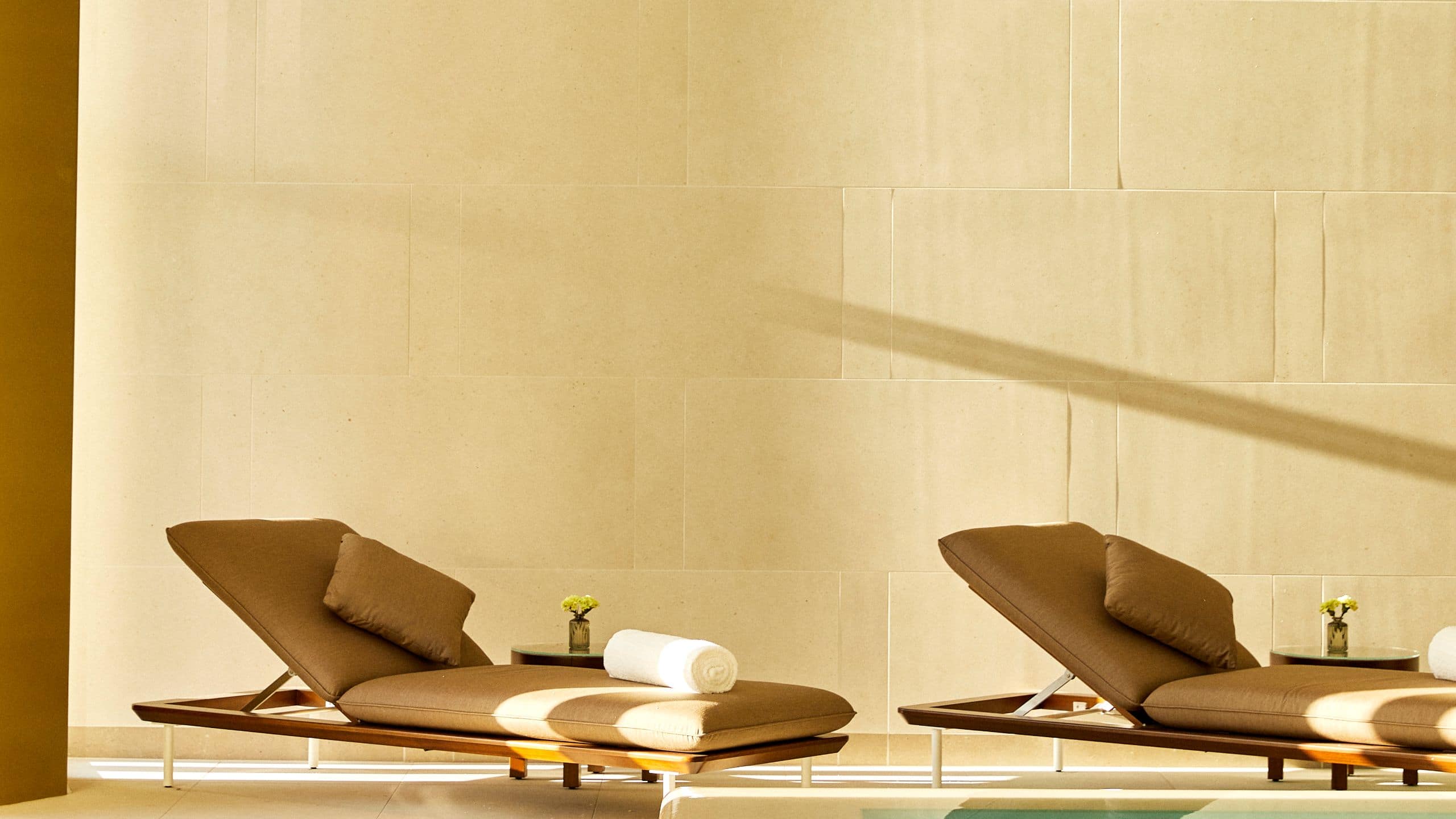 Park Hyatt London River Thames Spa Pool Sunbeds