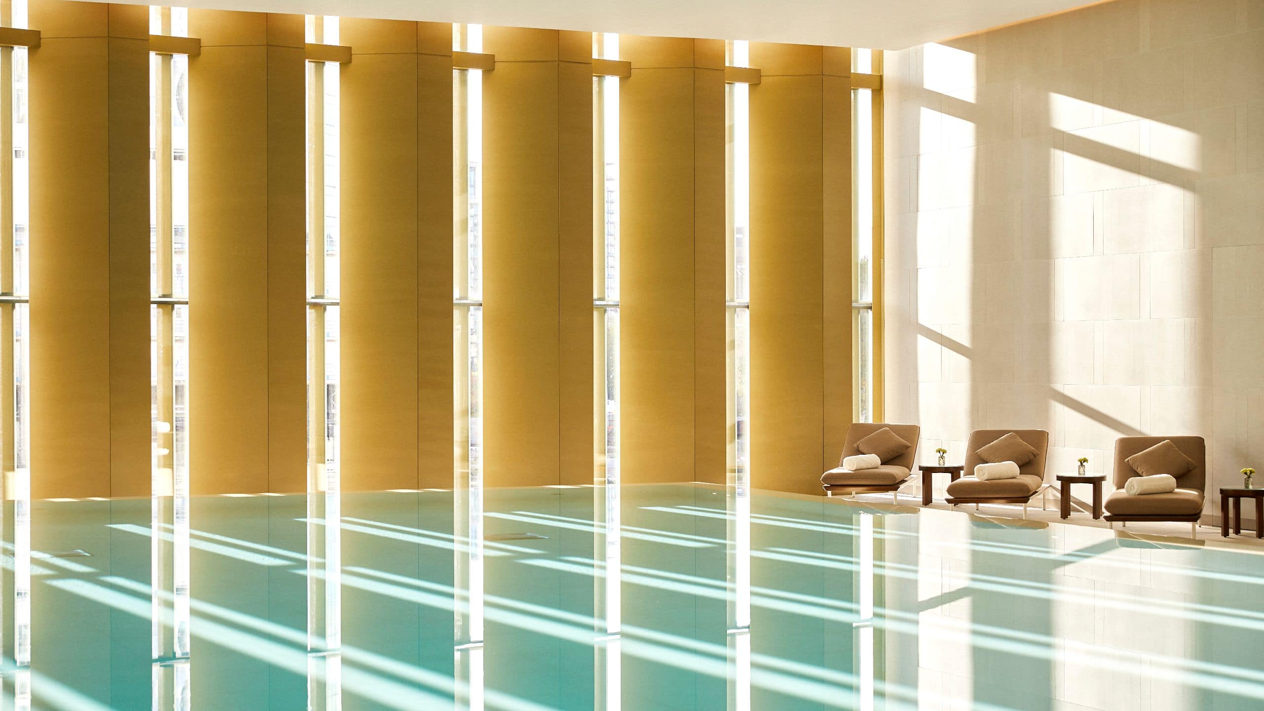 Park Hyatt London River Thames Spa Pool Sunny Window