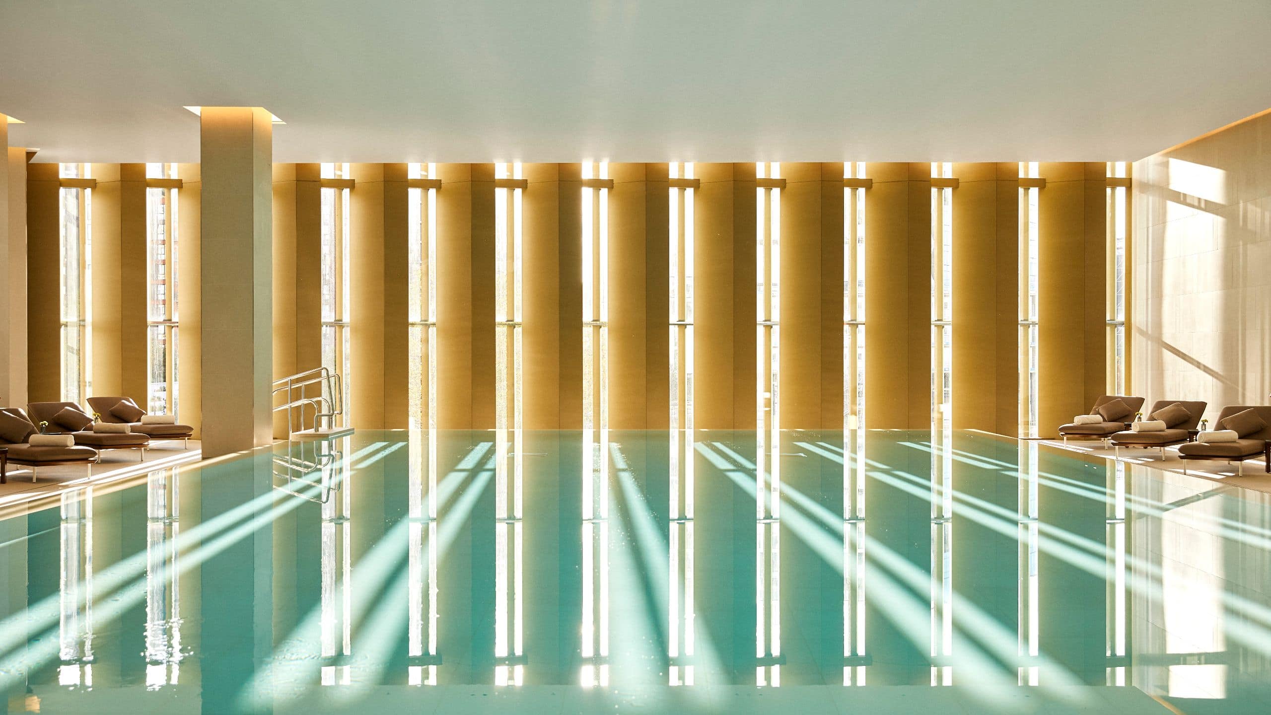 Park Hyatt London River Thames Spa Pool Sunny Window