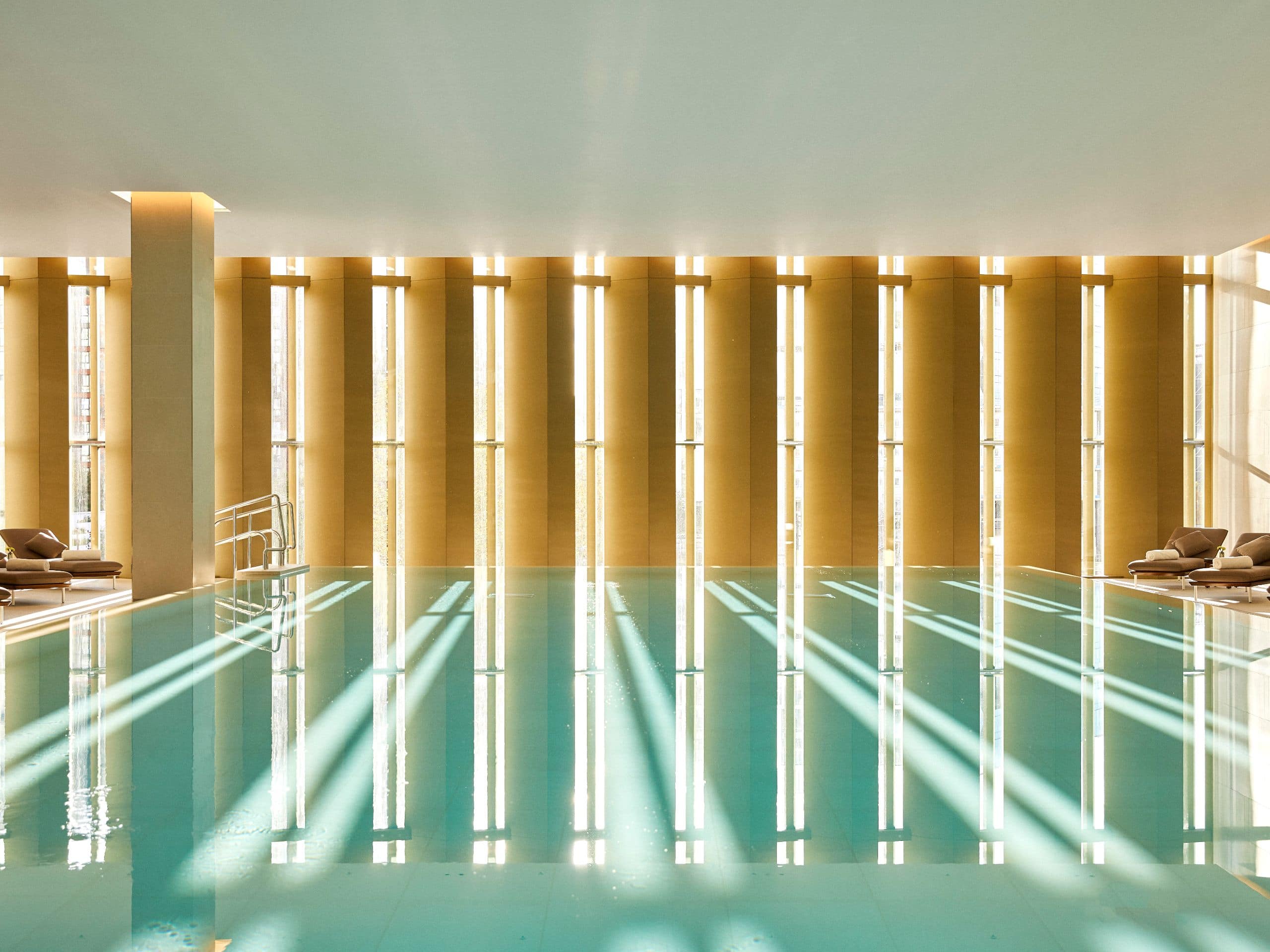 Park Hyatt London River Thames Spa Pool Sunny Window