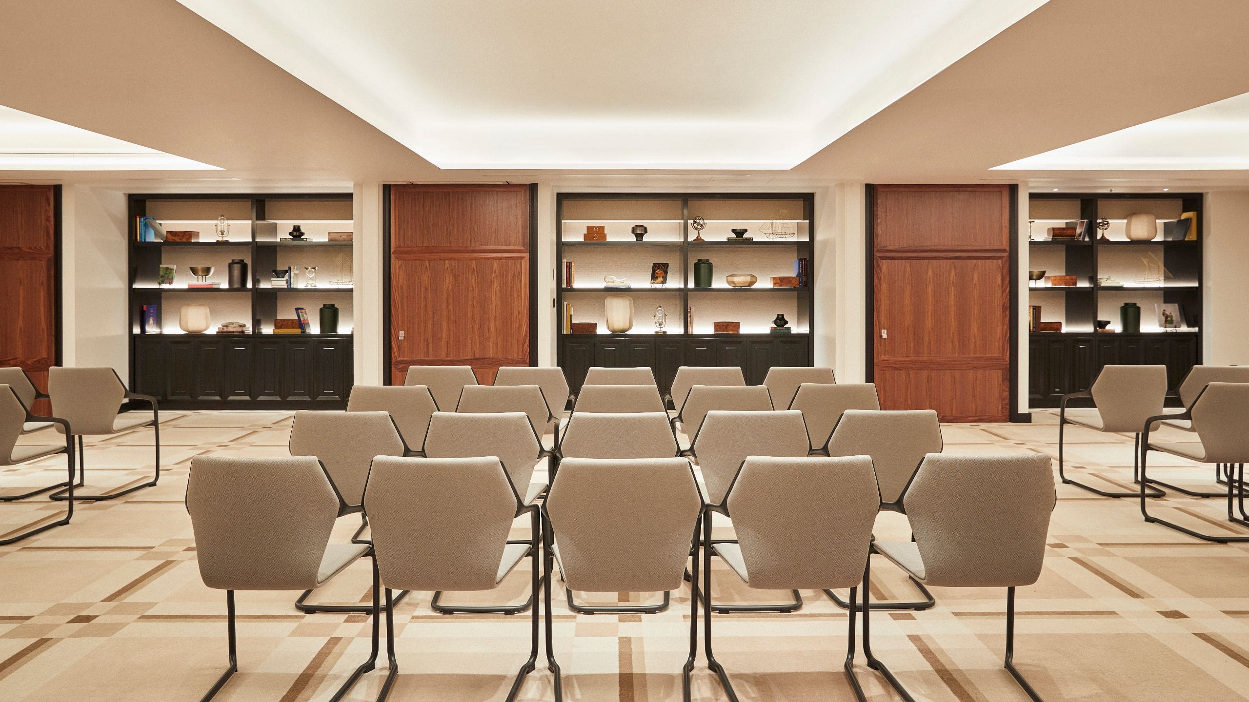 3 of 7 Park Hyatt London River Thames Meeting Room Theatre Set Up Back View