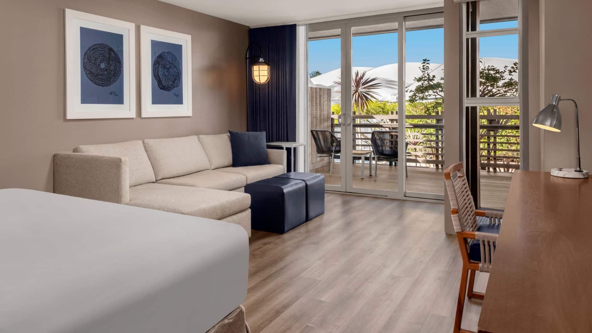 2 of 2 Hyatt Regency Mission Bay Spa and Marina King Bed With Patio View
