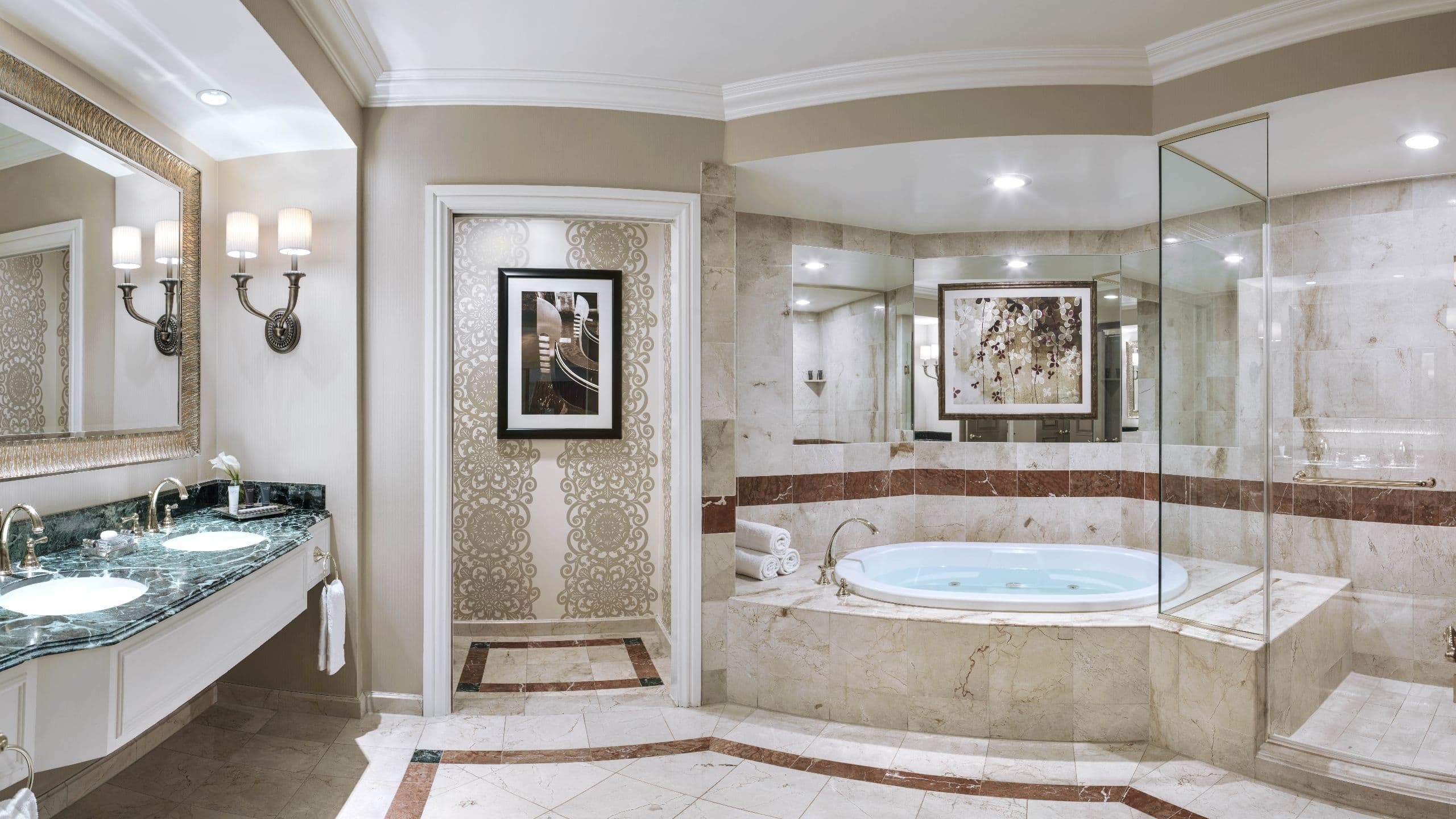 3 of 3 The Venetian Grand King Bathroom