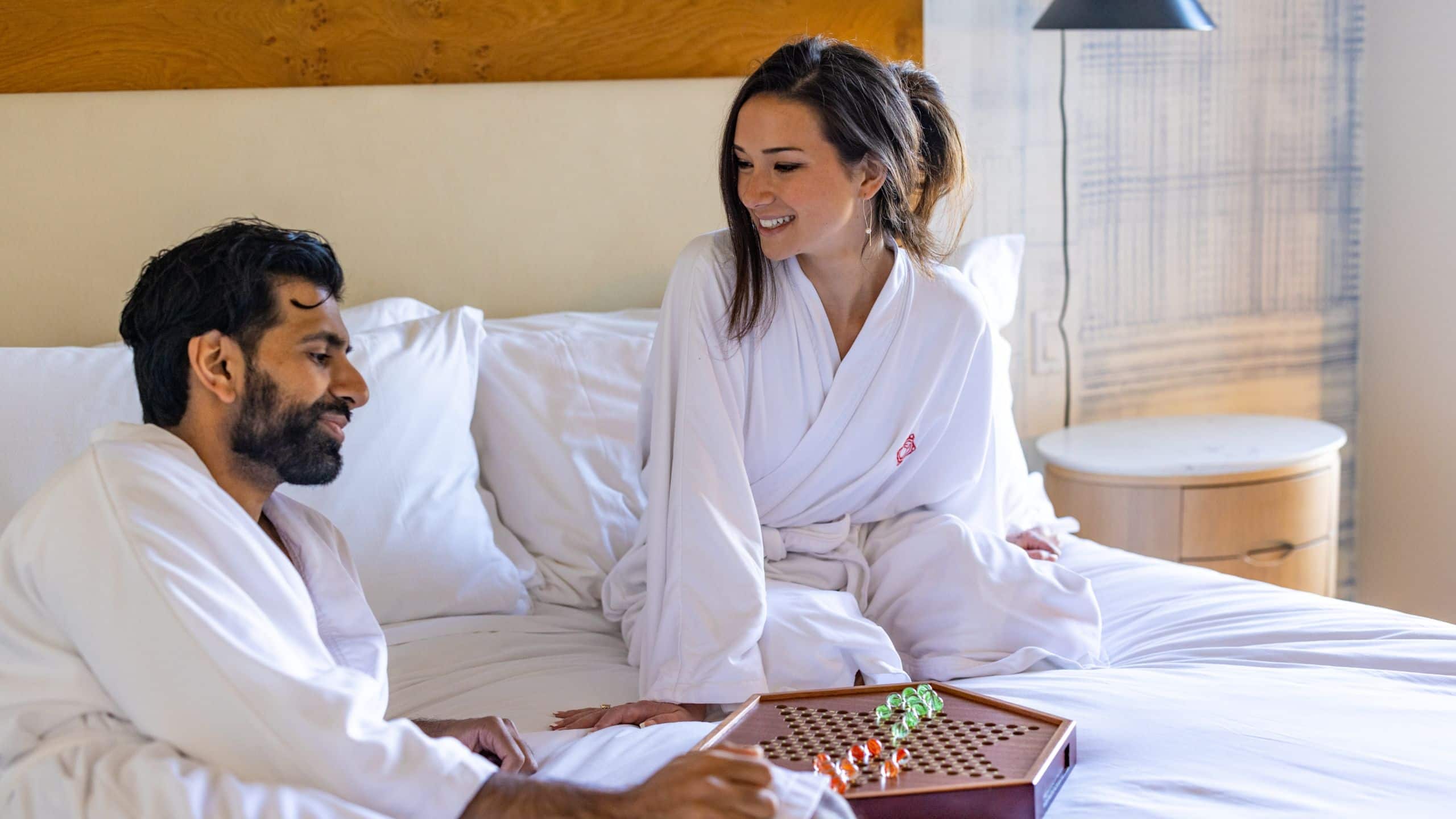 Hotel 50 Bowery Couple Games Bed