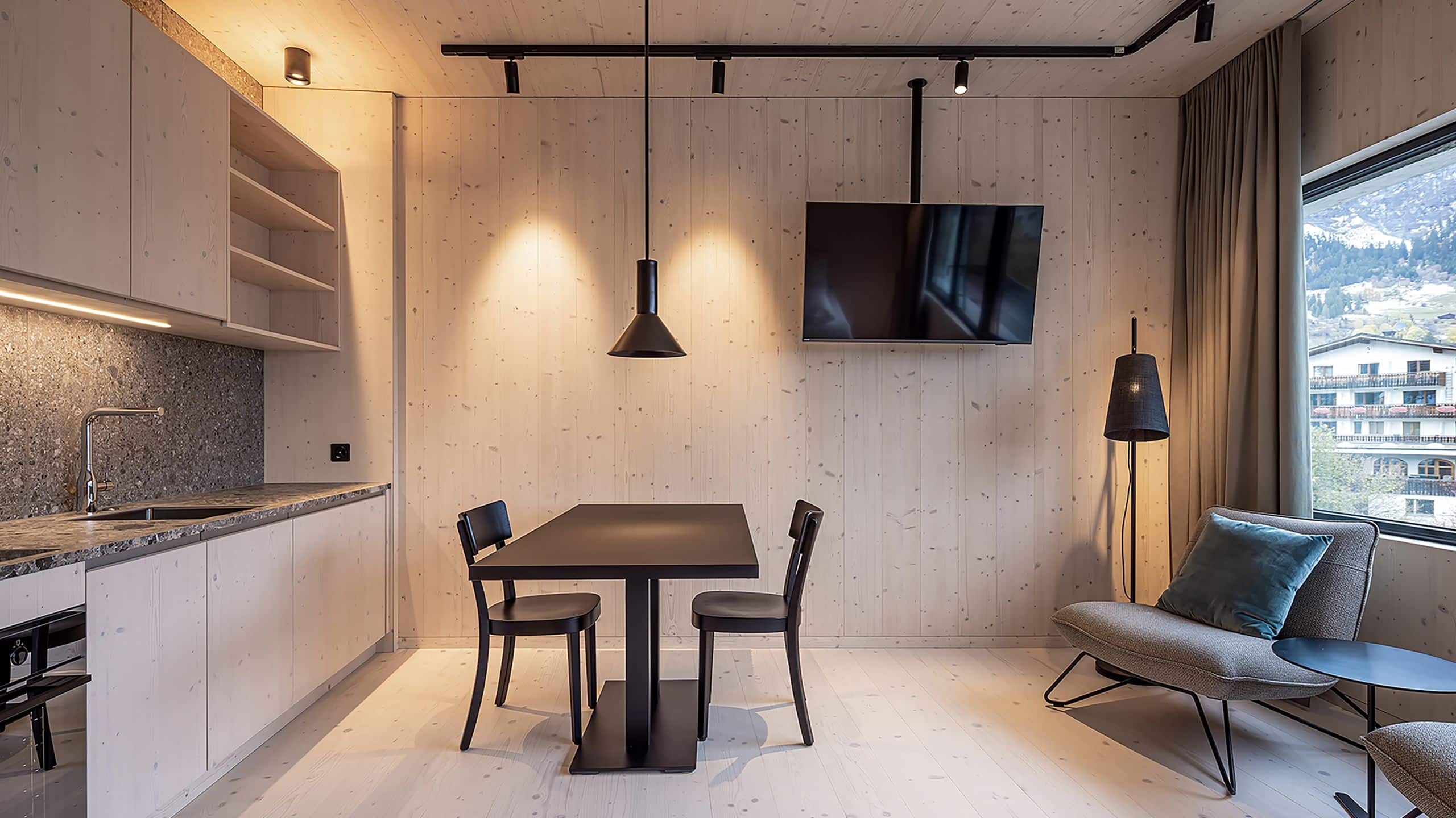 me and all hotel flims 1 Twin Bed Table