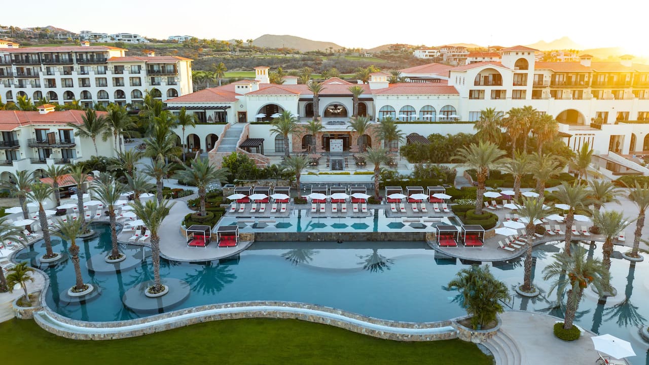 Main Pool Aerial