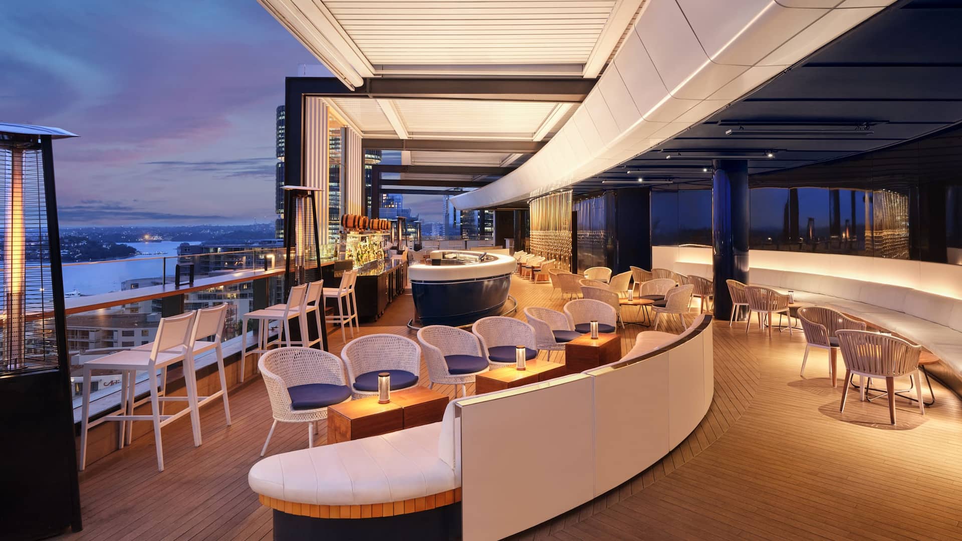 Hyatt Regency Sydney Zephyr Bar View