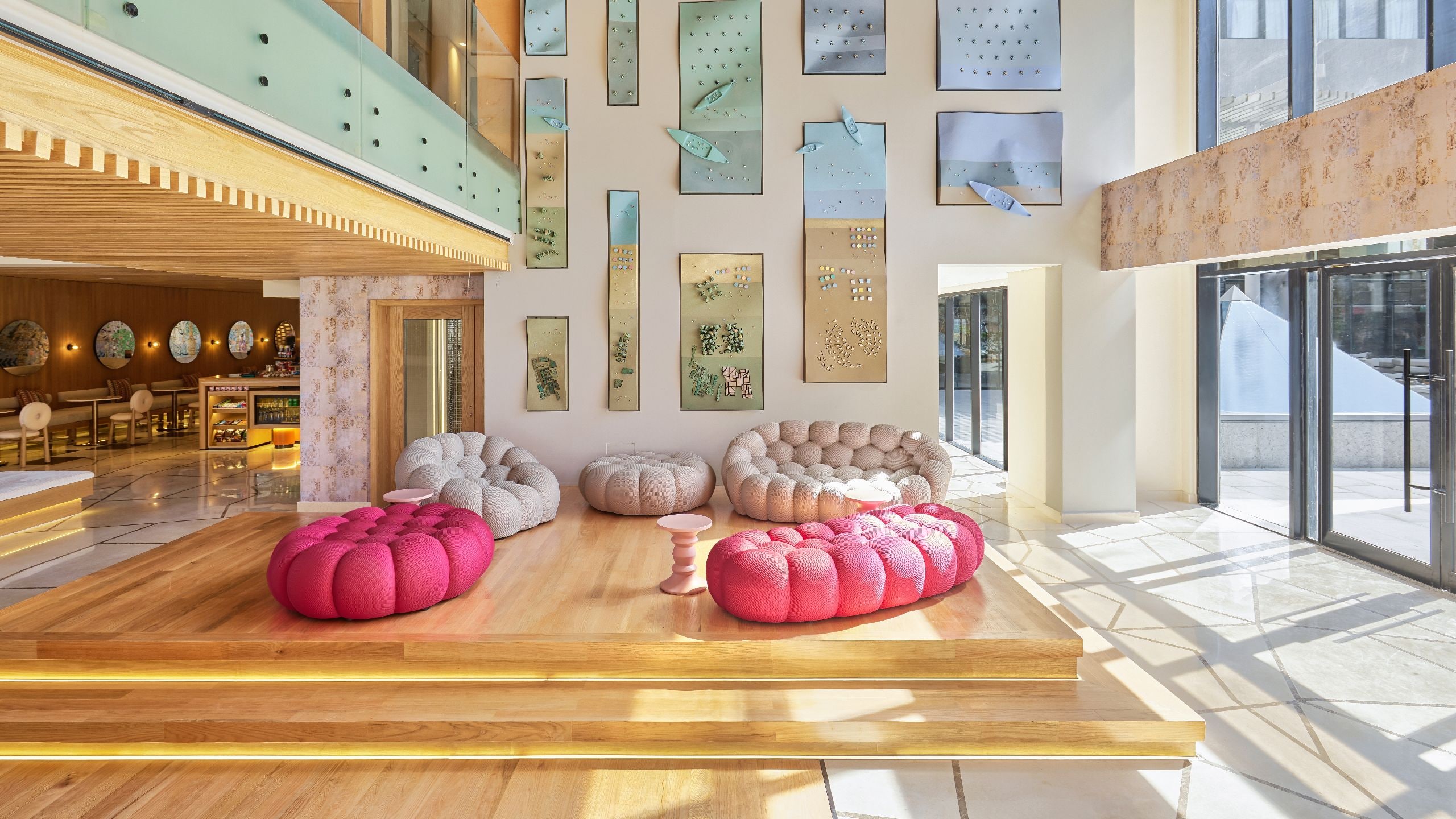 Hyatt Centric Cairo West Lobby Social Area Layout