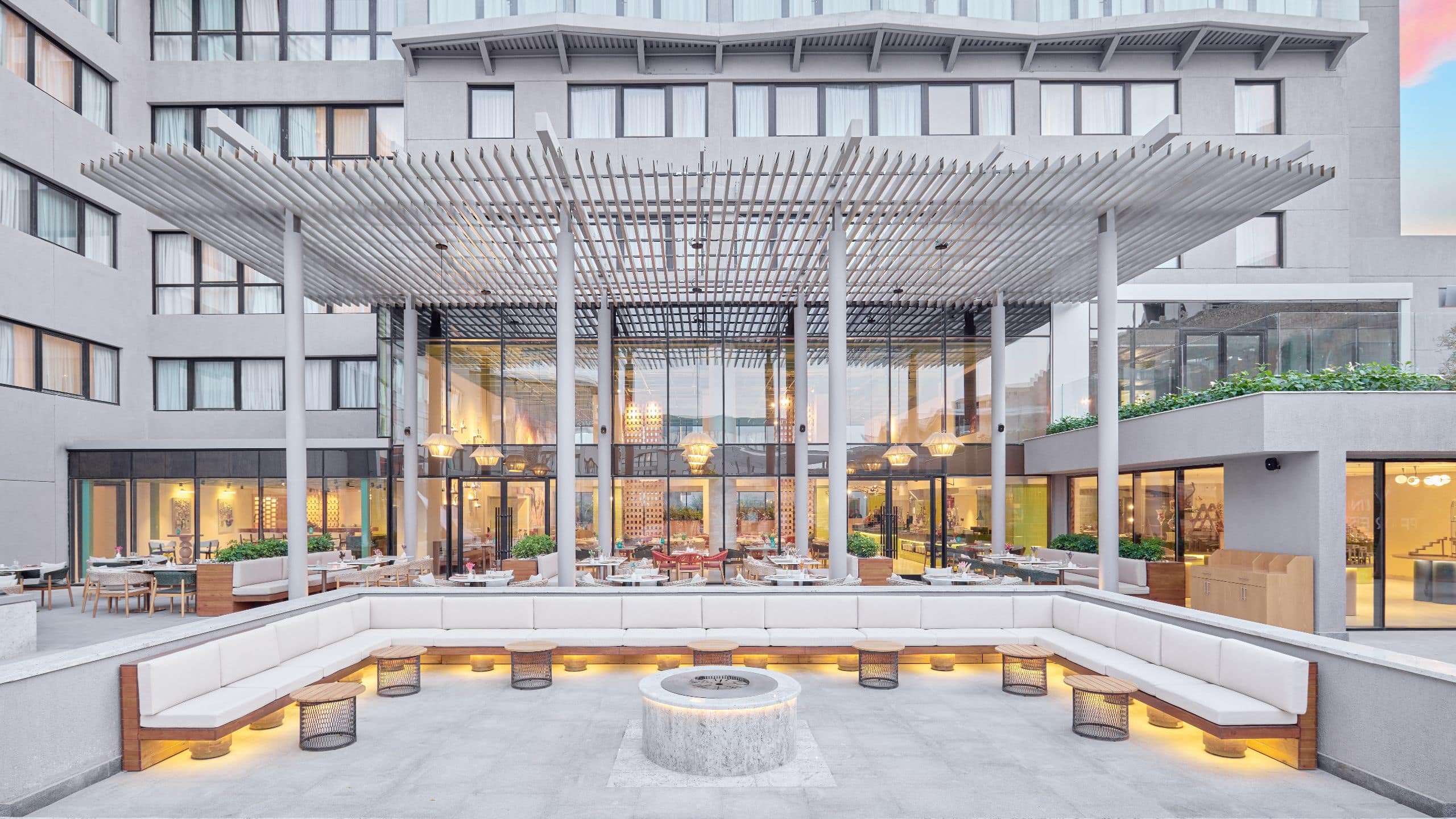 Hyatt Centric Cairo West Muse Restaurant Outdoor Area Facade