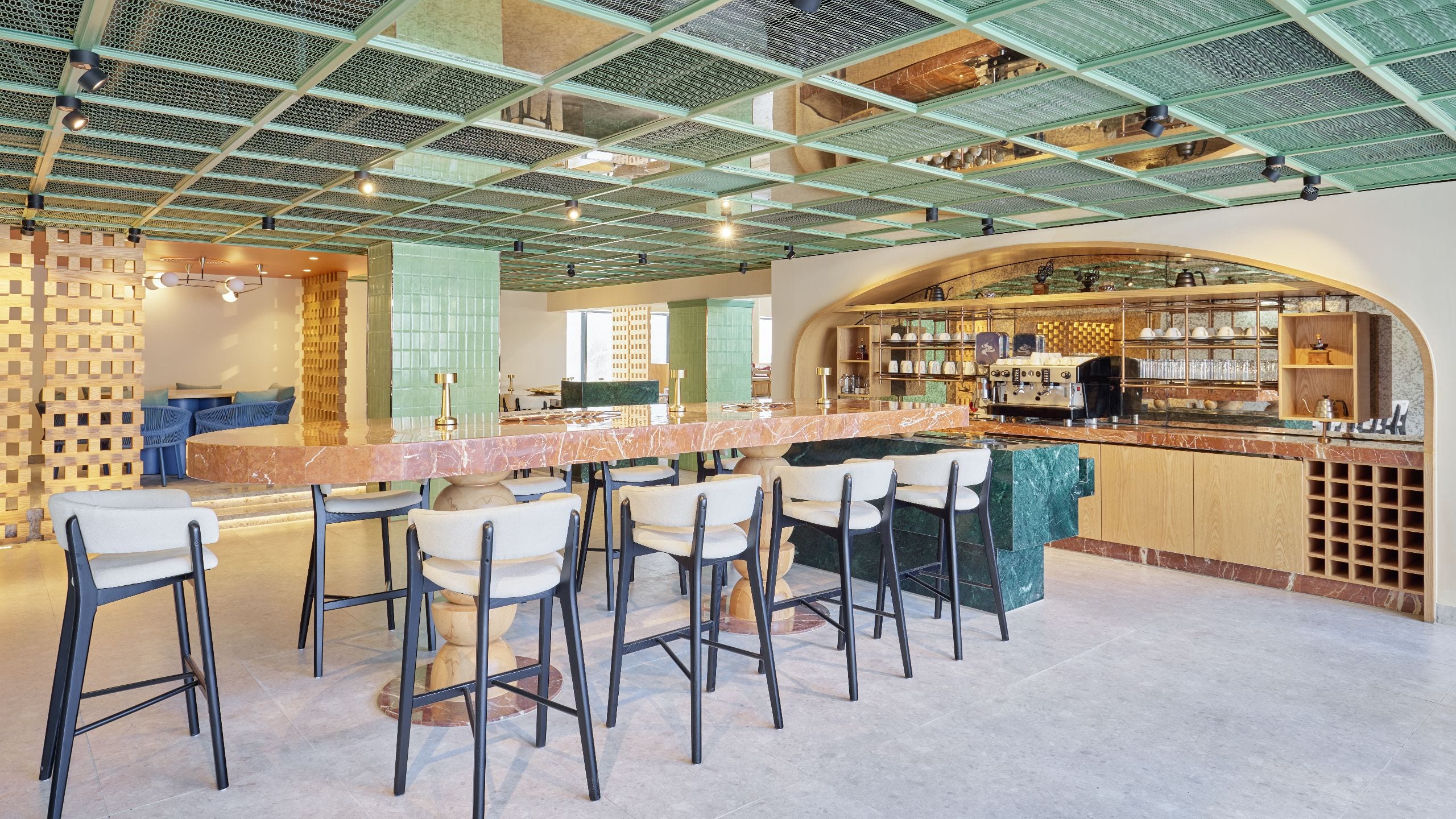 Hyatt Centric Cairo West Muse Restaurant Indoor Area Bar