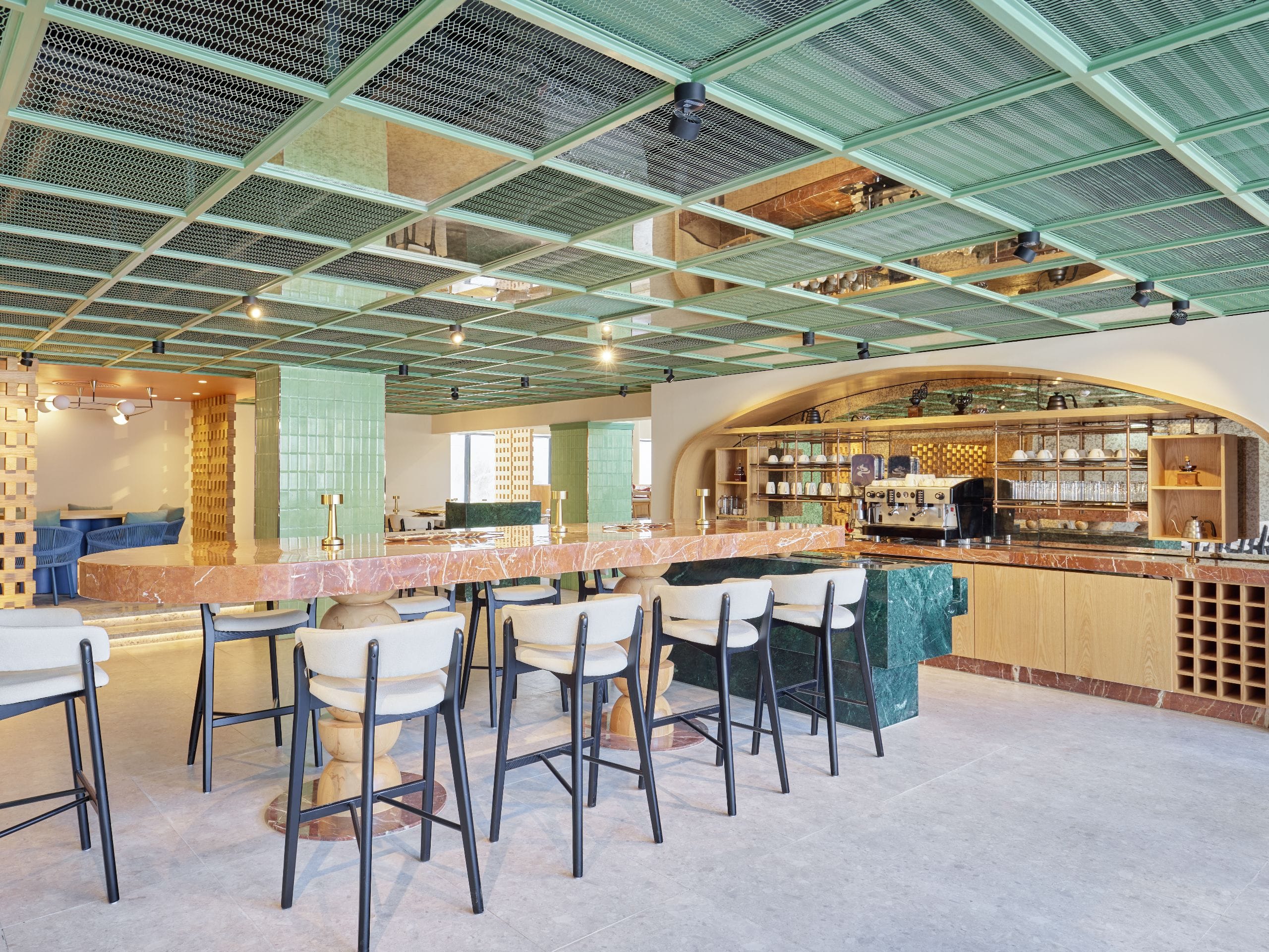 Hyatt Centric Cairo West Muse Restaurant Indoor Area Bar