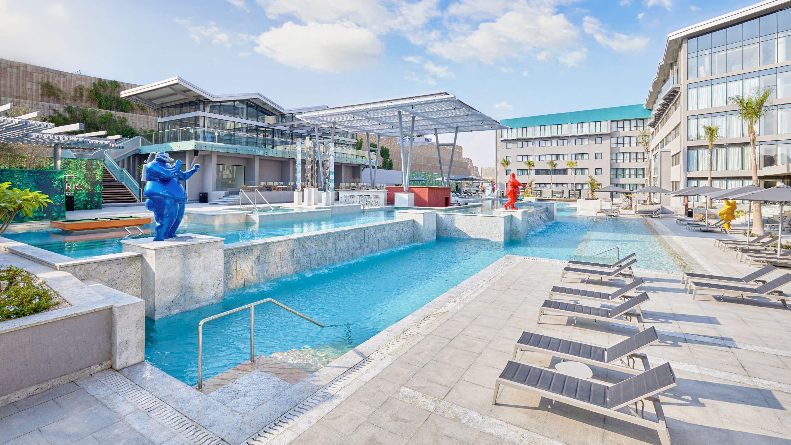 Hyatt Centric Cairo West Outdoor Pool Area