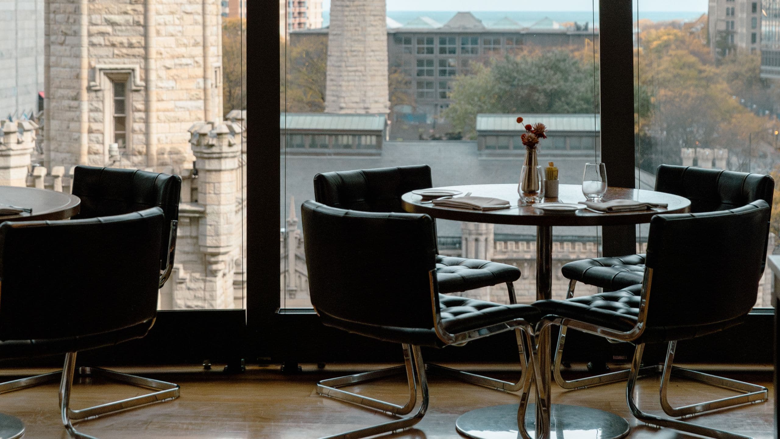 Park Hyatt Chicago Nomi Window Seating With Water Tower View