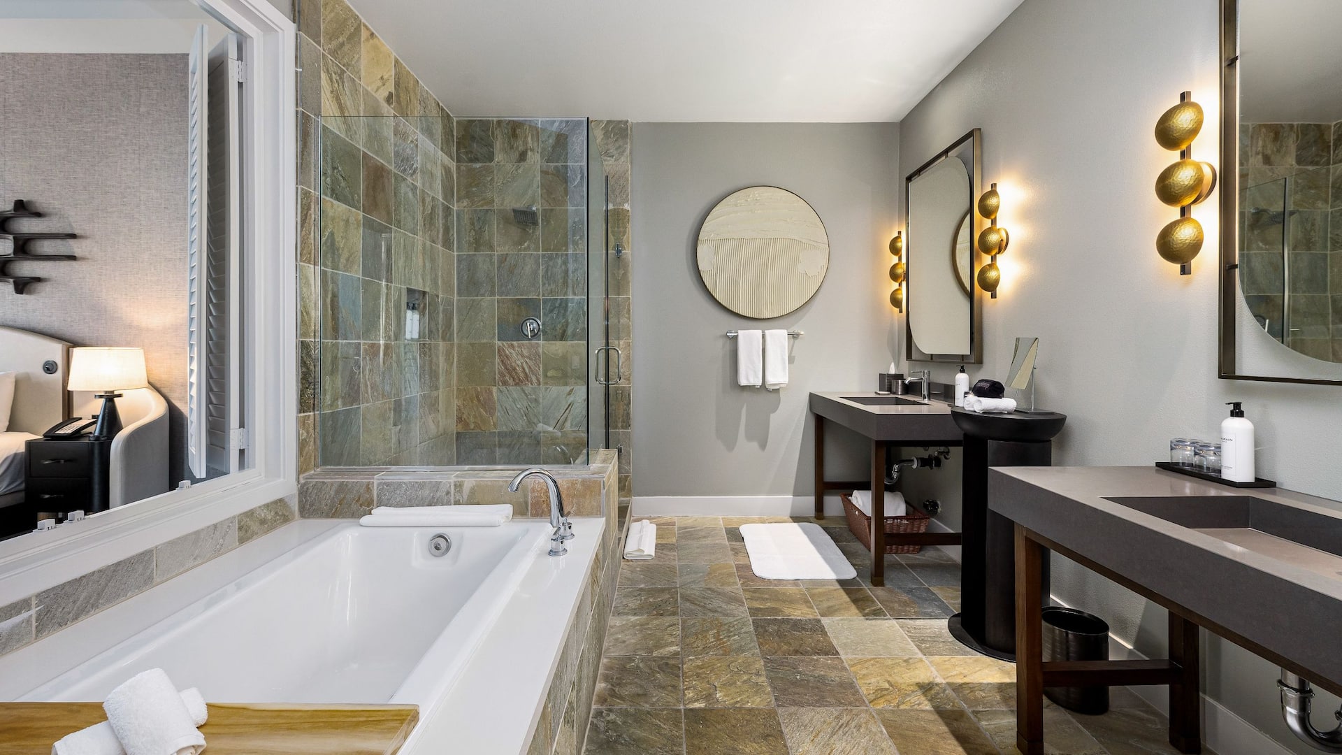 3/4 Grand Hyatt Indian Wells Resort & Villas Presidential Villa Master Bathroom