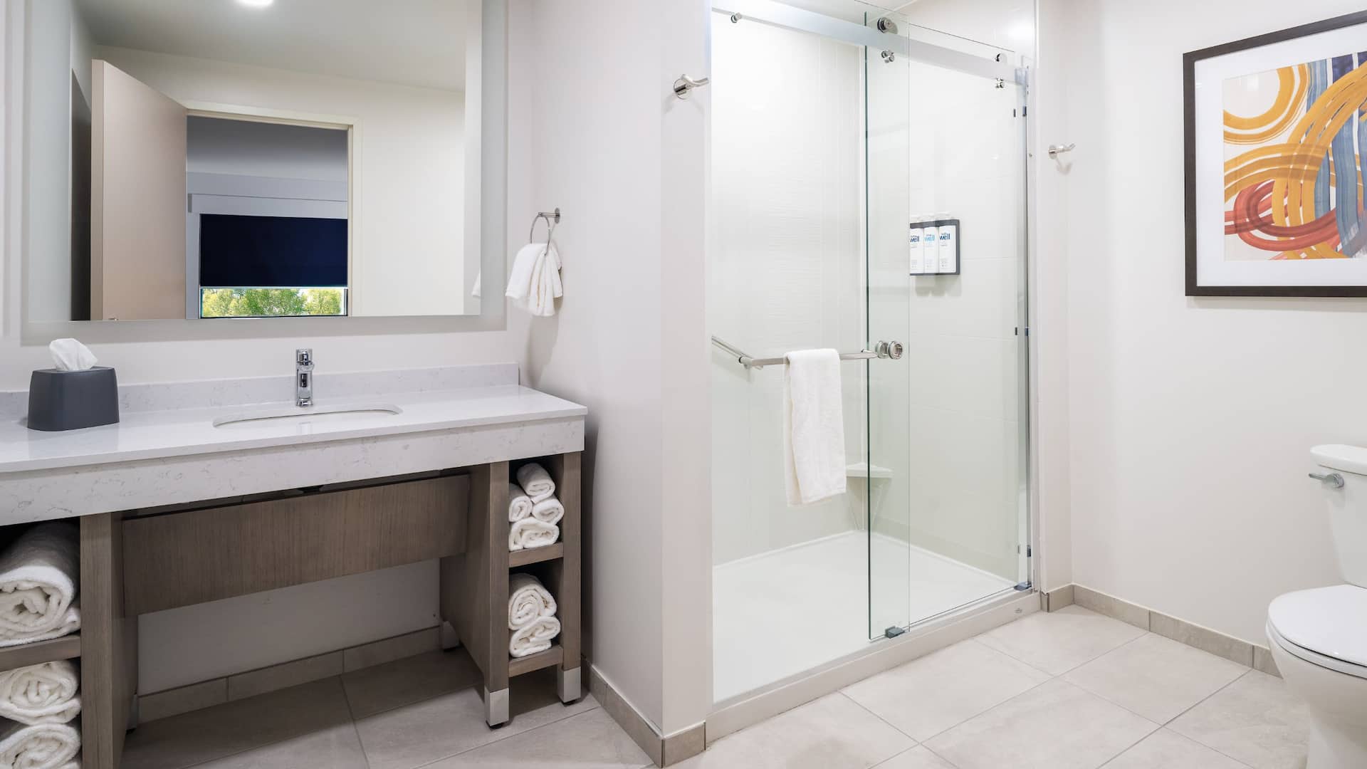 Hyatt House Auburn Hills / Detroit Suite Bathroom with Shower