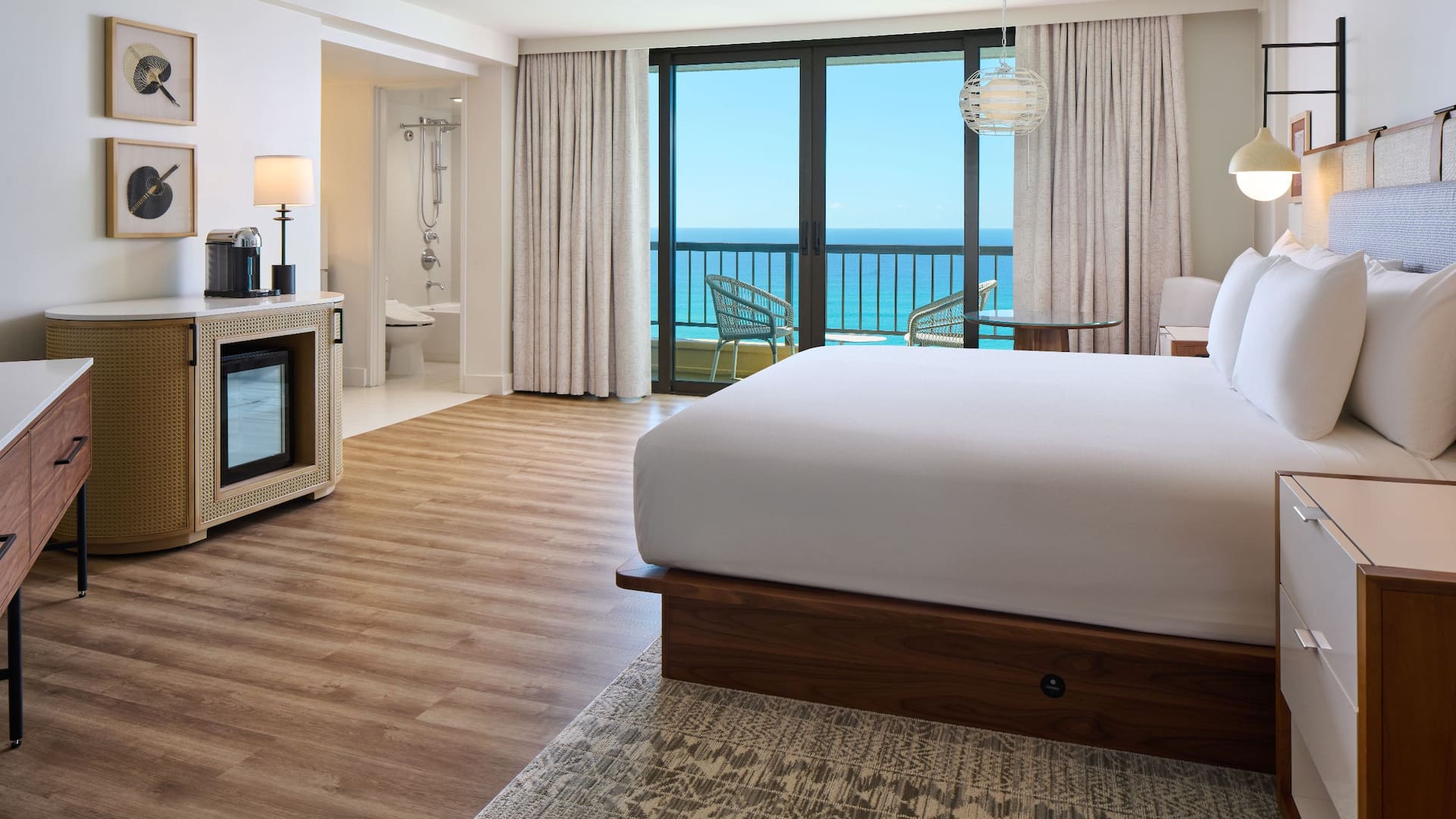 Hyatt Regency Waikiki Beach Resort and Spa One Bedroom Ocean Front Suite Bedroom