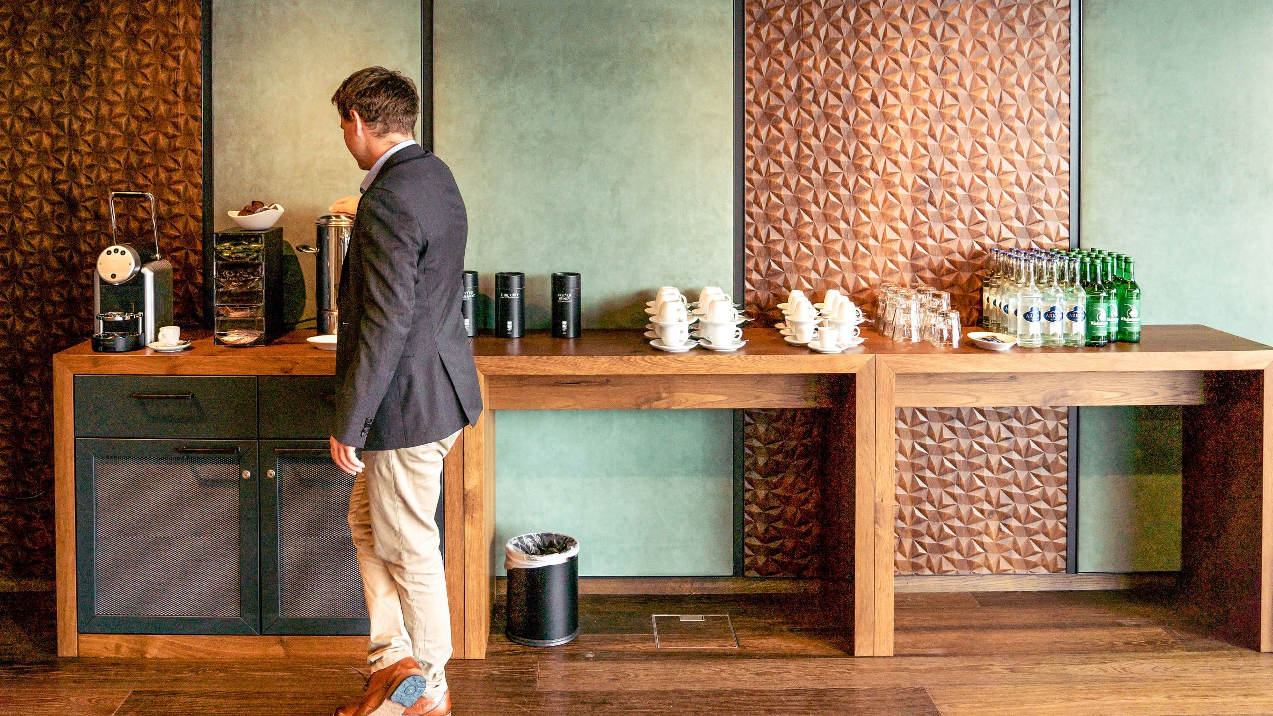 2 of 3 me and all hotel flims Conference Room Coffeebreak