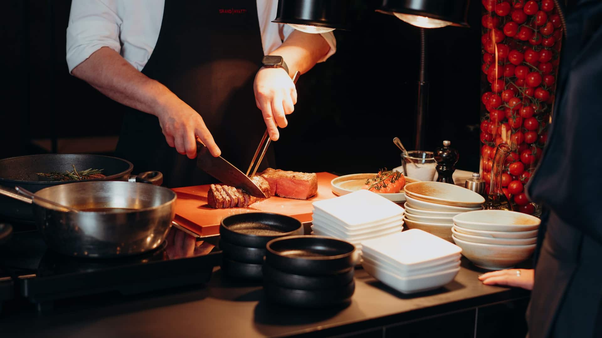 Grand Hyatt Berlin Banquet Buffet Carving Station