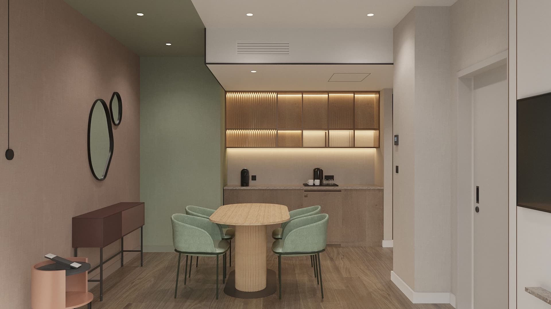 Hyatt Place Tallinn Suite Dining Area