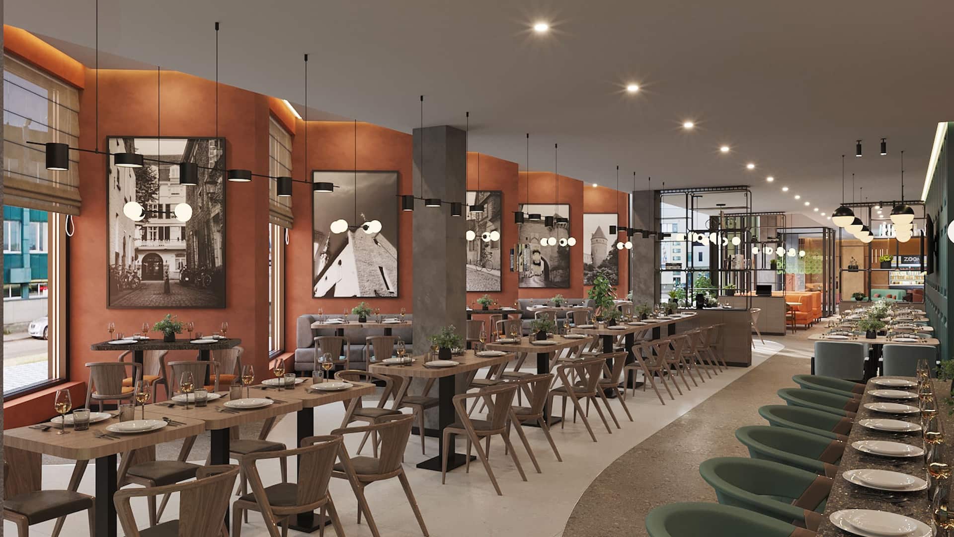 Hyatt Place Tallinn Zoom Dining Room Tables