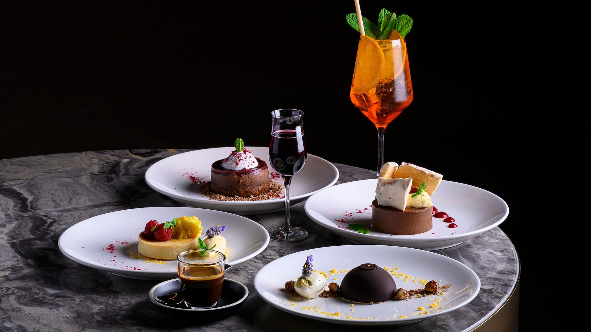Hyatt Place Melbourne Caribbean Park Archies Farm Restaurant Bar Desserts