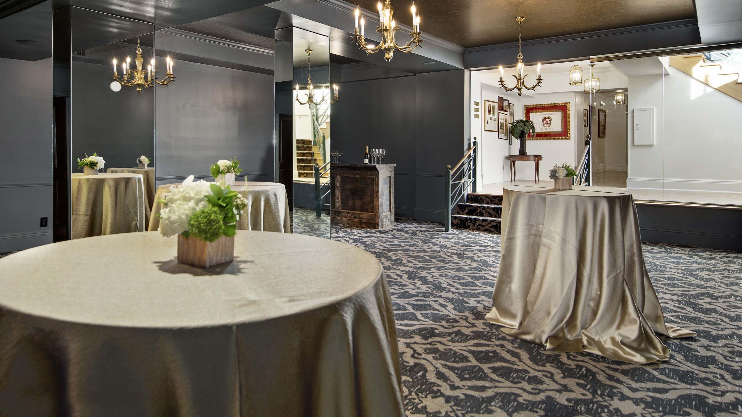 The Fairmount Salon Event Room Bar And Hightops