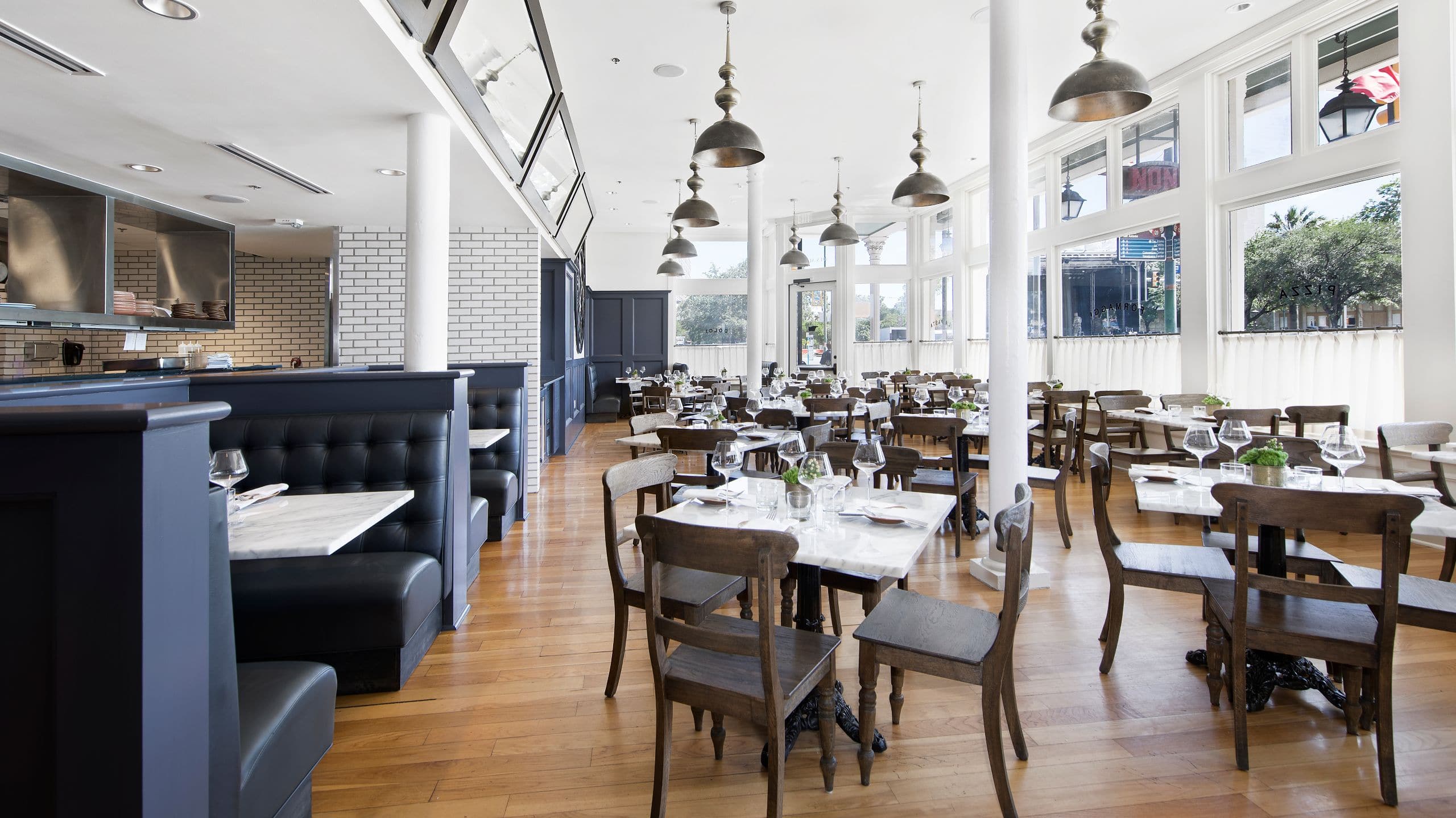 The Fairmount Nonna Osteria Seating Area And Booths
