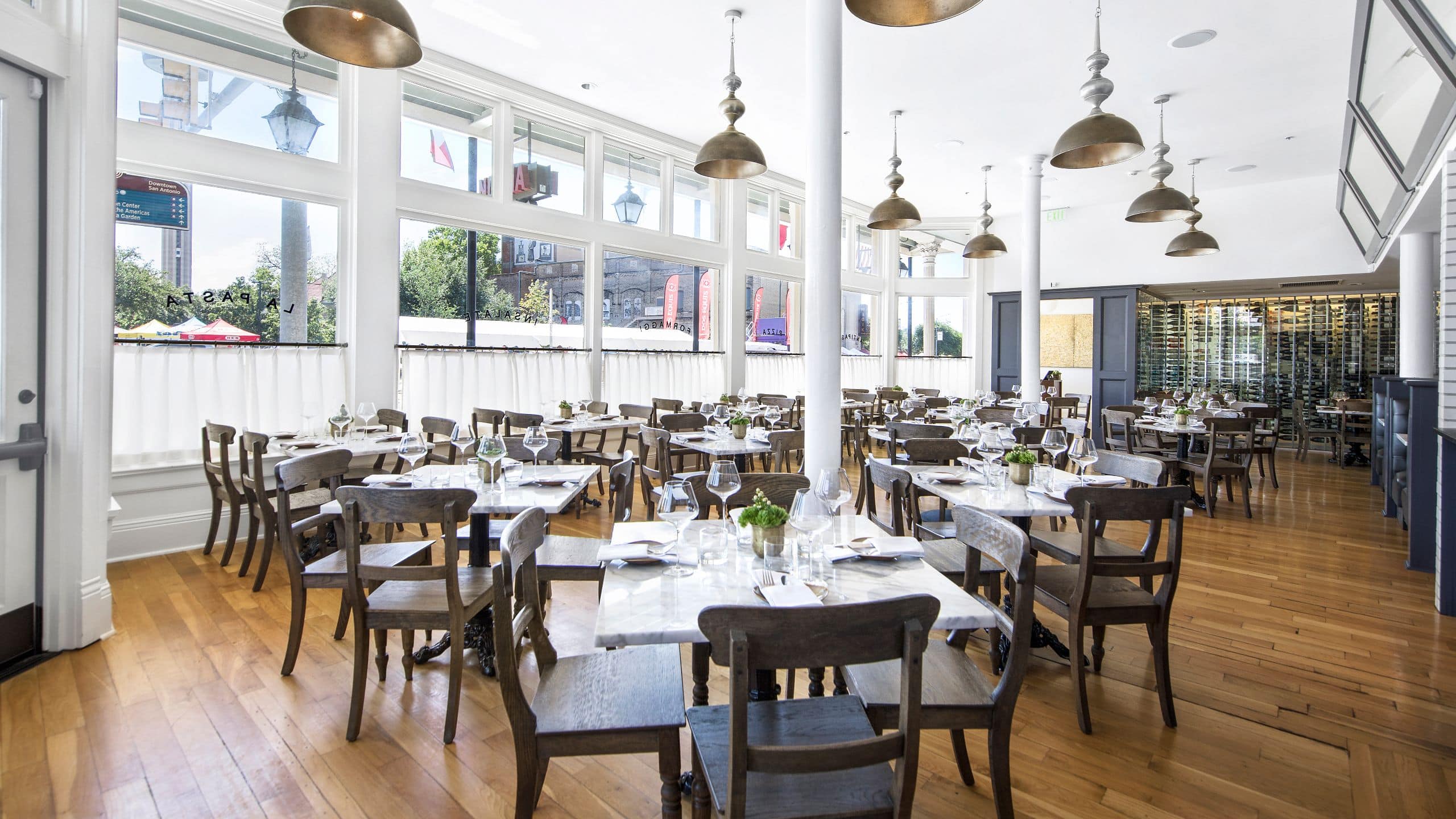 The Fairmount Nonna Osteria Windowfront Seating