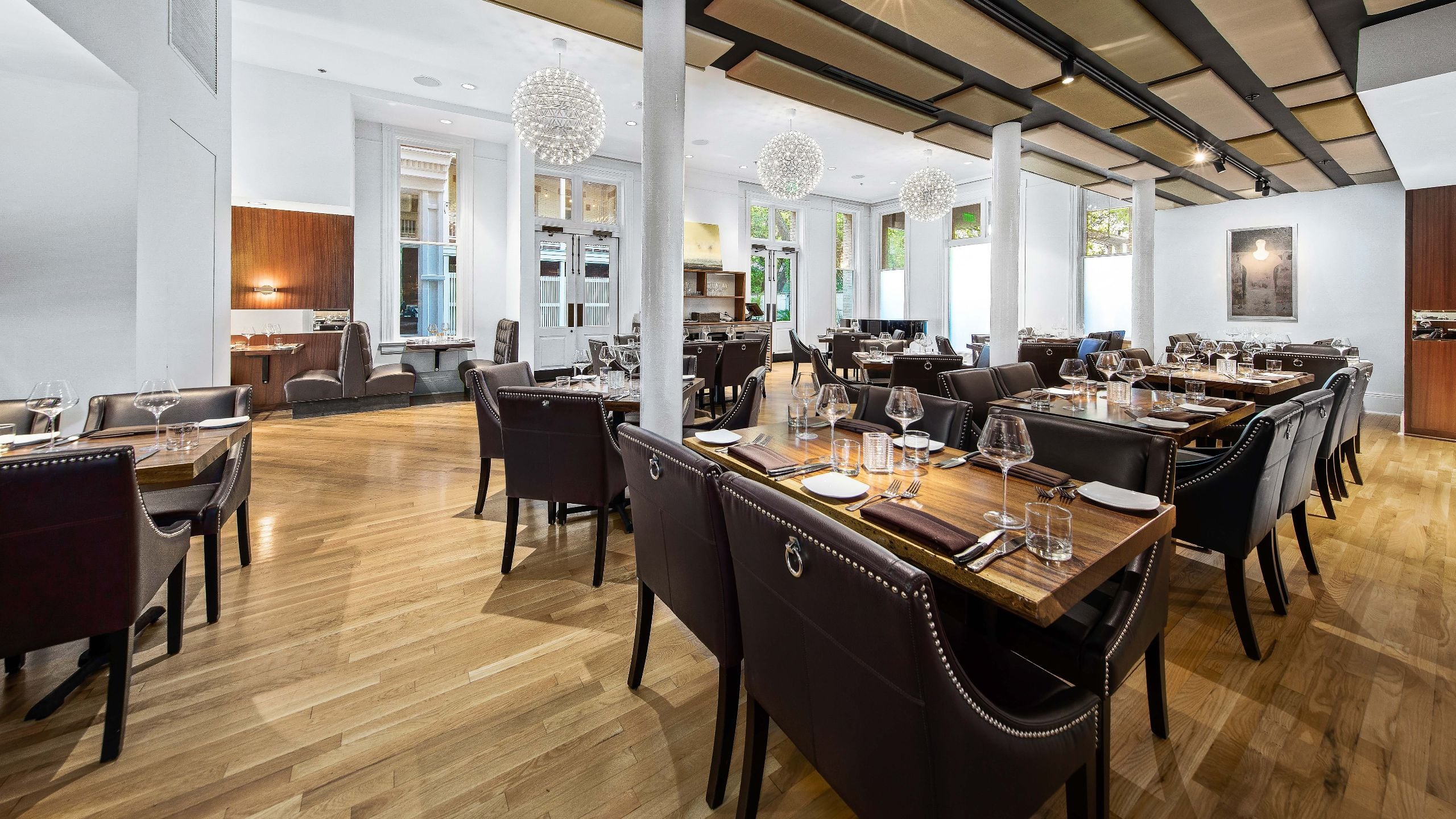 The Fairmount Prime Dining Room Tables And Banquettes