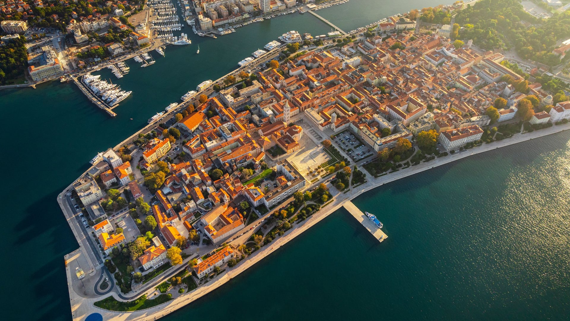Hyatt Regency Zadar Zadar Aerial View
