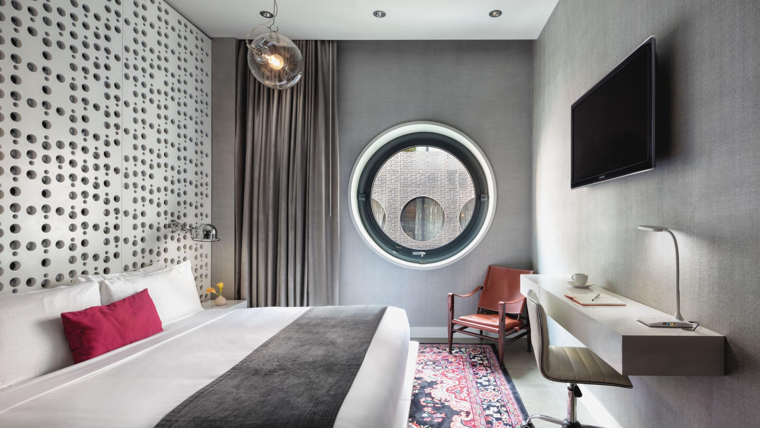 2 de 3 Dream Downtown Bronze King Desk