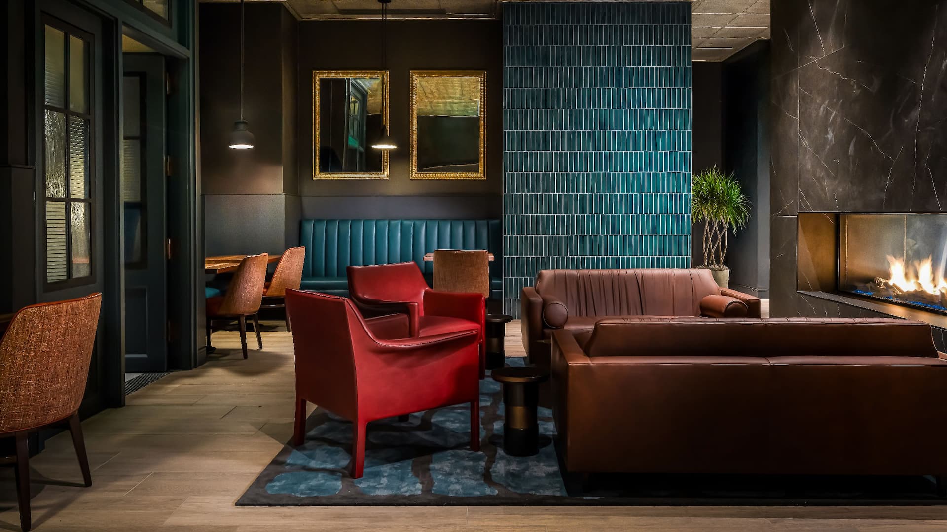 1 of 3 Grand Hyatt Deer Valley The Lounge Front Area