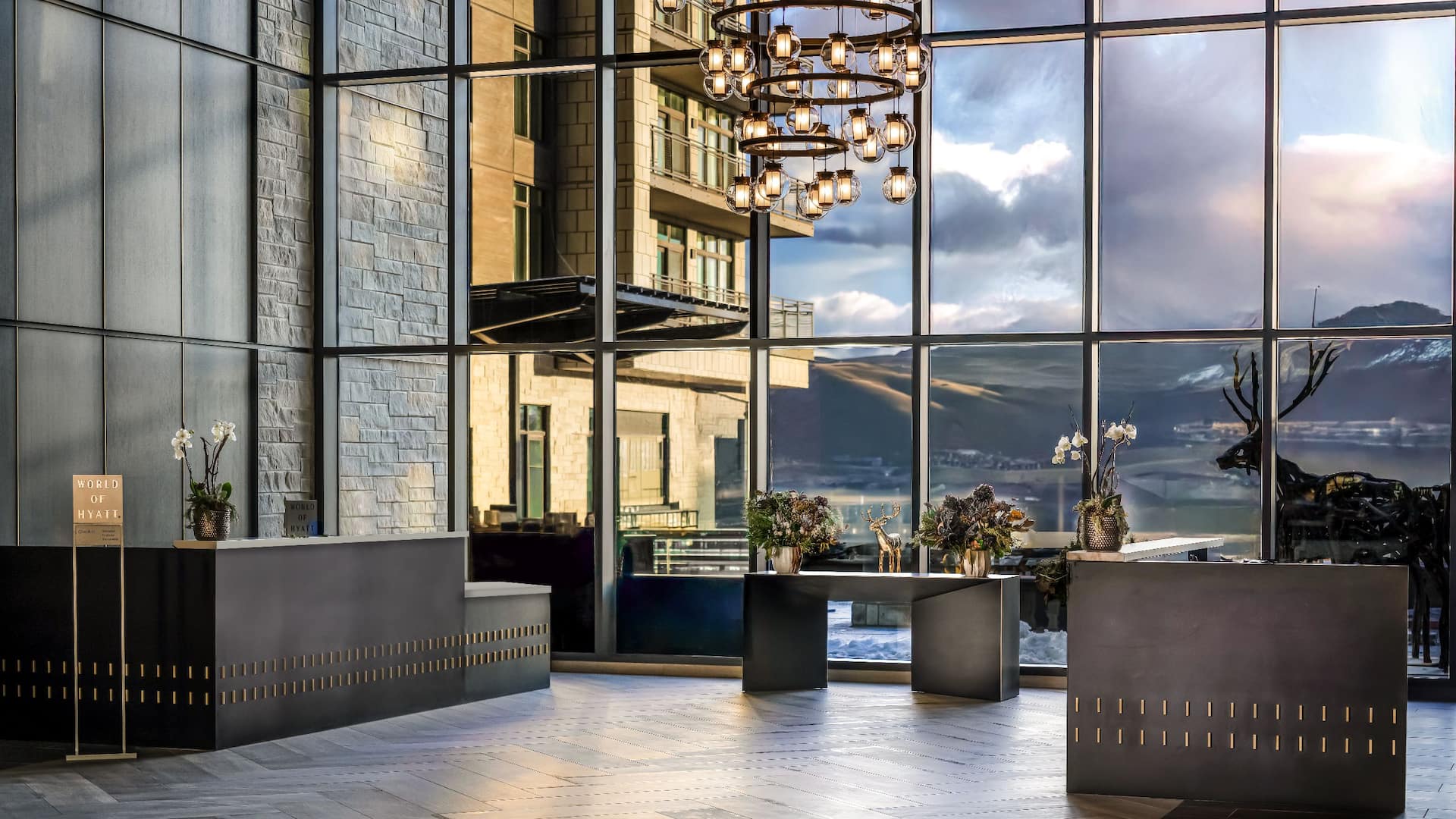 Grand Hyatt Deer Valley Lobby Front Desk