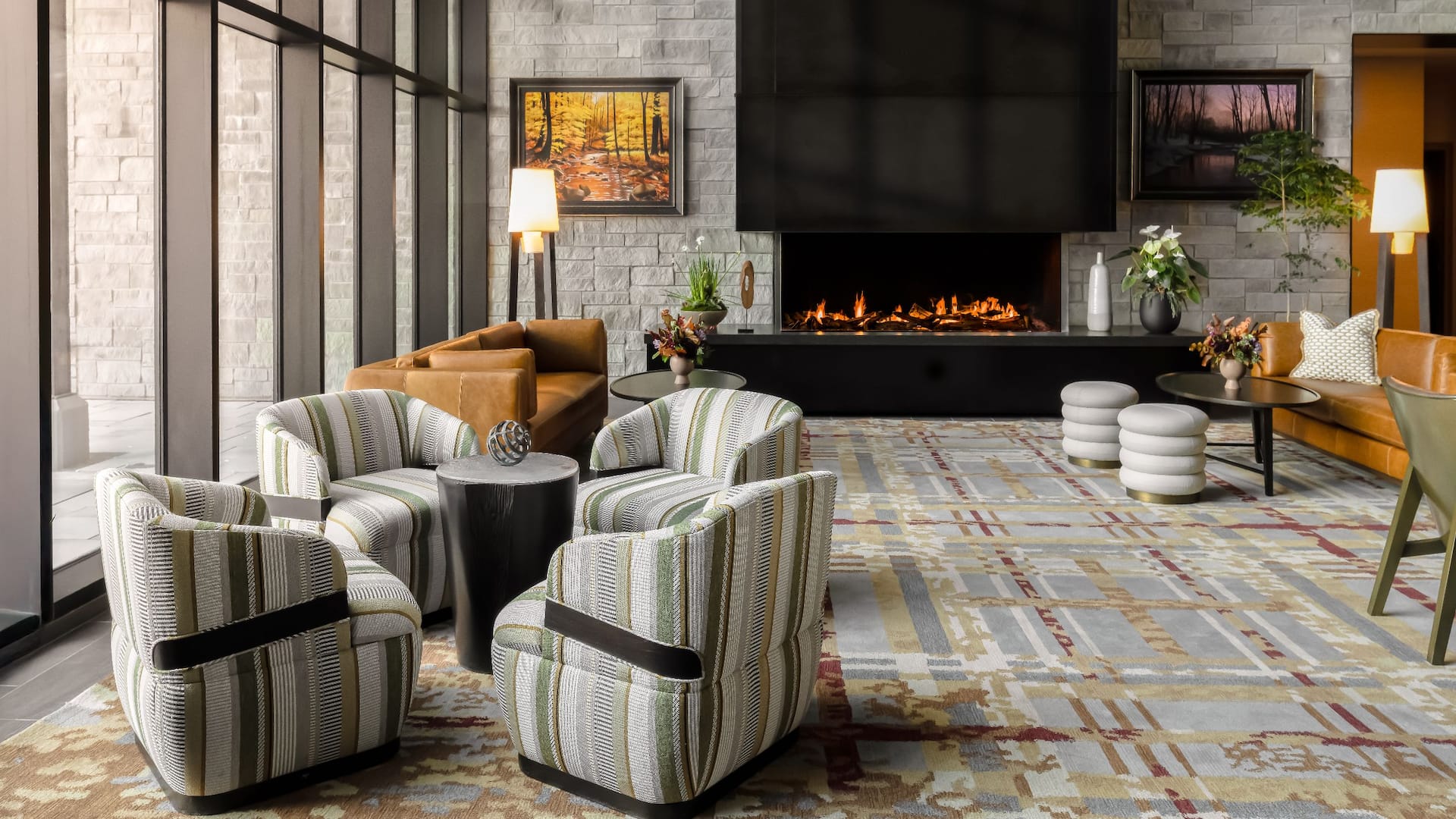 Grand Hyatt Deer Valley Lobby Living Room