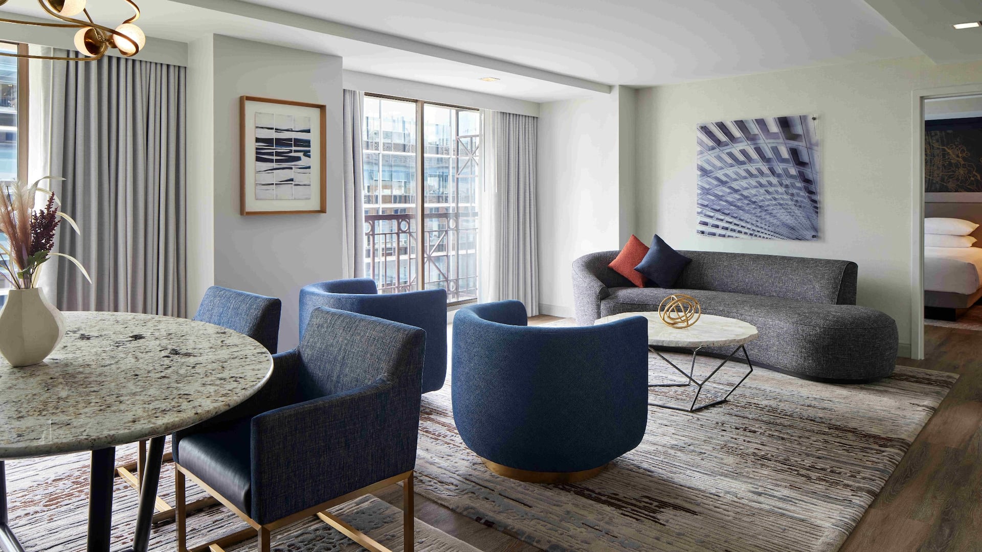 Grand Hyatt Washington Grand Suite Living Space