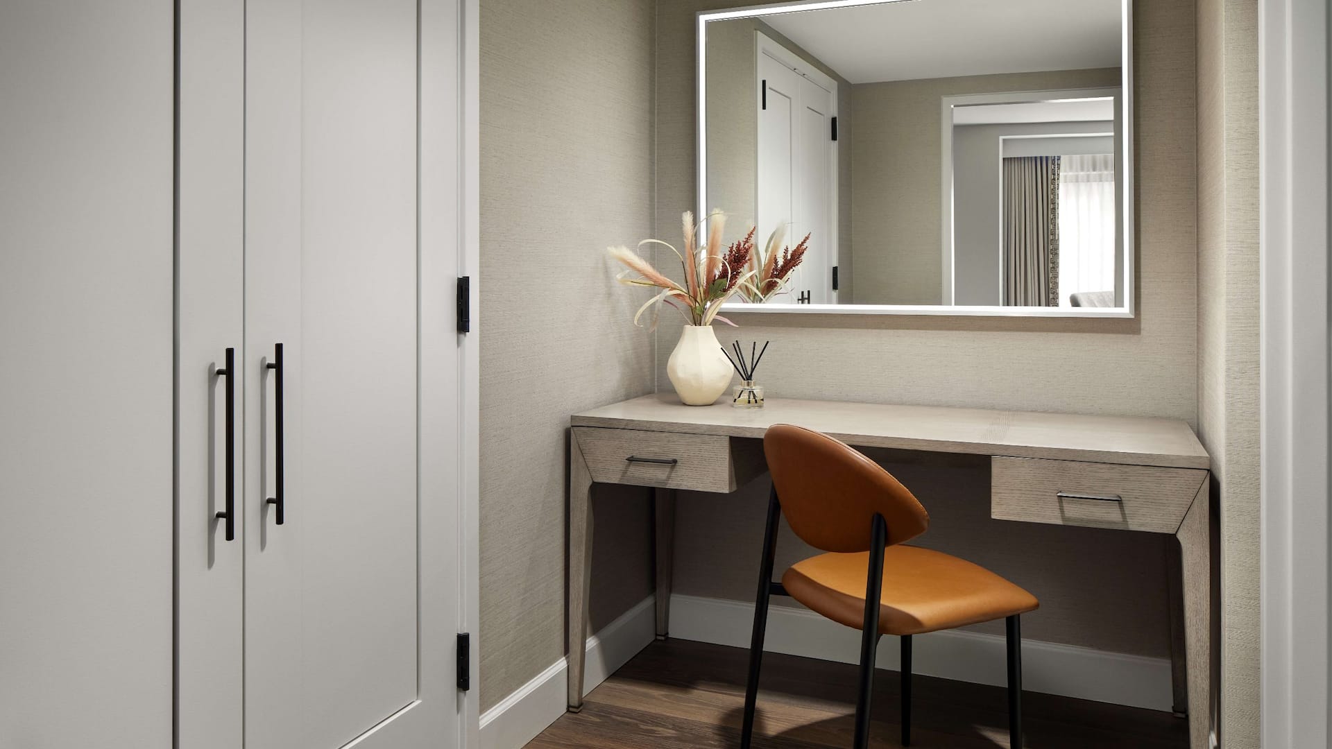 Grand Hyatt Washington Presidential Suite Vanity Seating