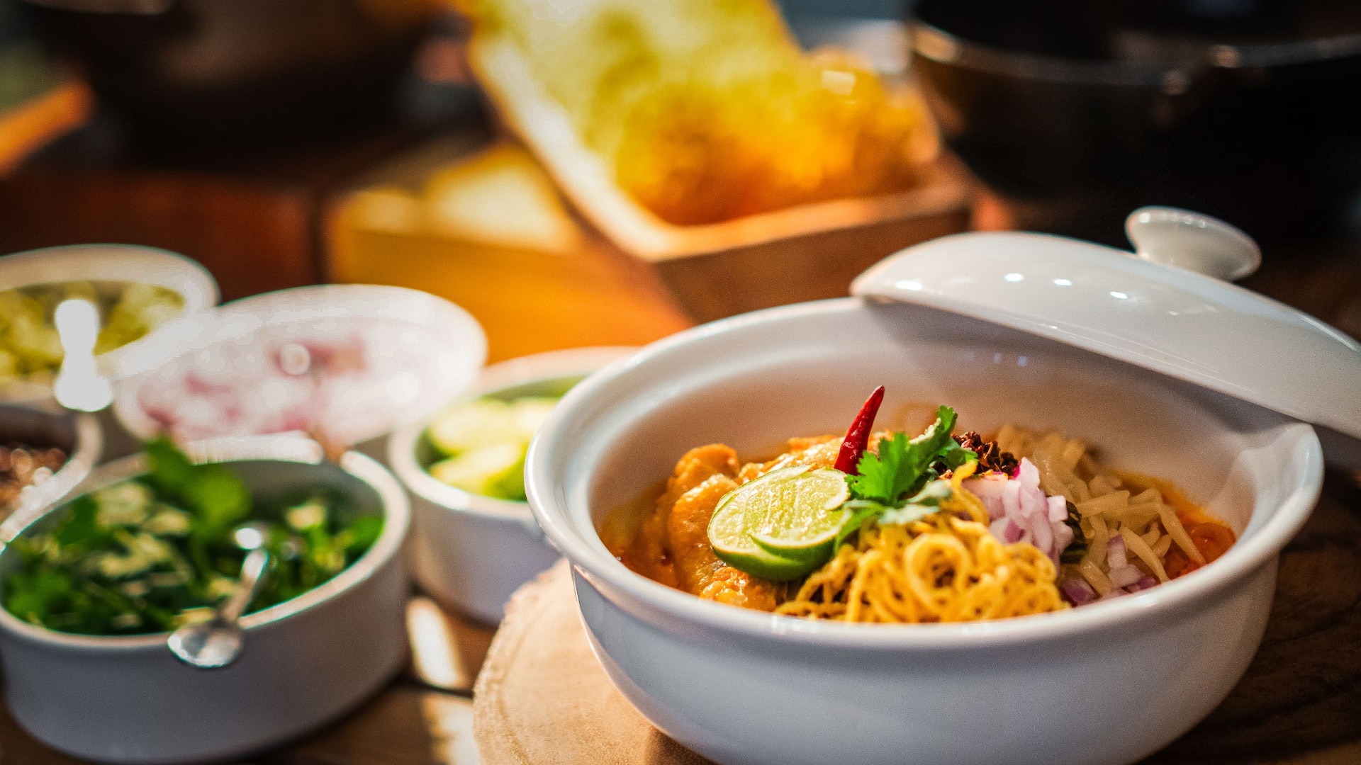 12 of 12 Hyatt Regency Koh Samui Koh Samui Club Lounge Khao Soi Coconut Soup