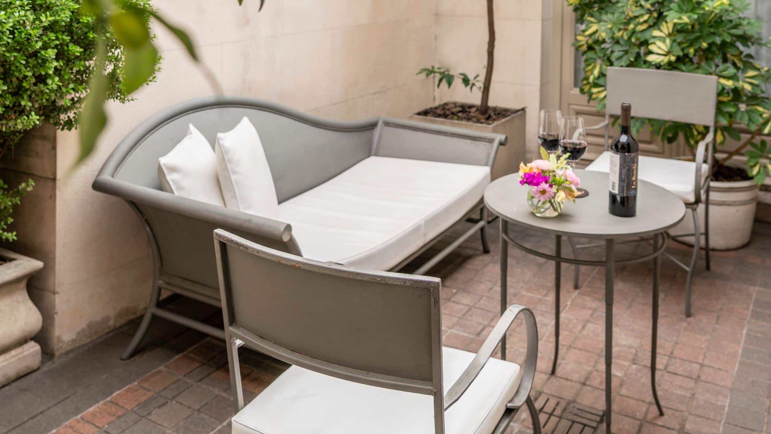 5 de 5 Palacio Duhau - Park Hyatt Buenos Aires Boudoir Suite Patio