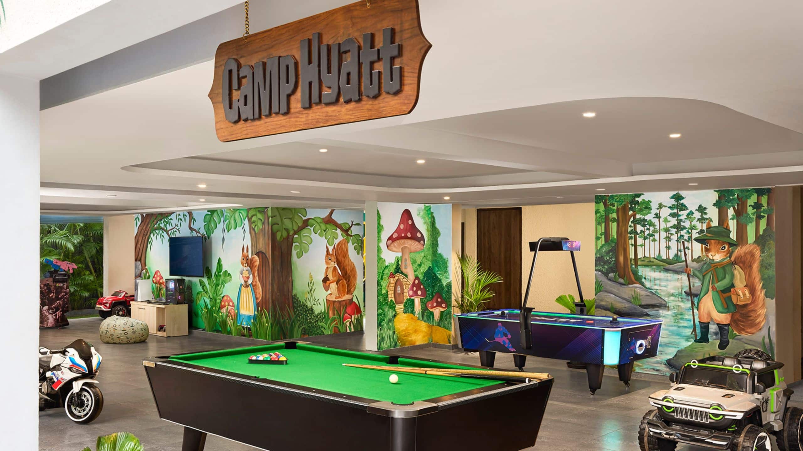 Hyatt Centric Candolim Goa Camp Hyatt Activity Area Pool Table
