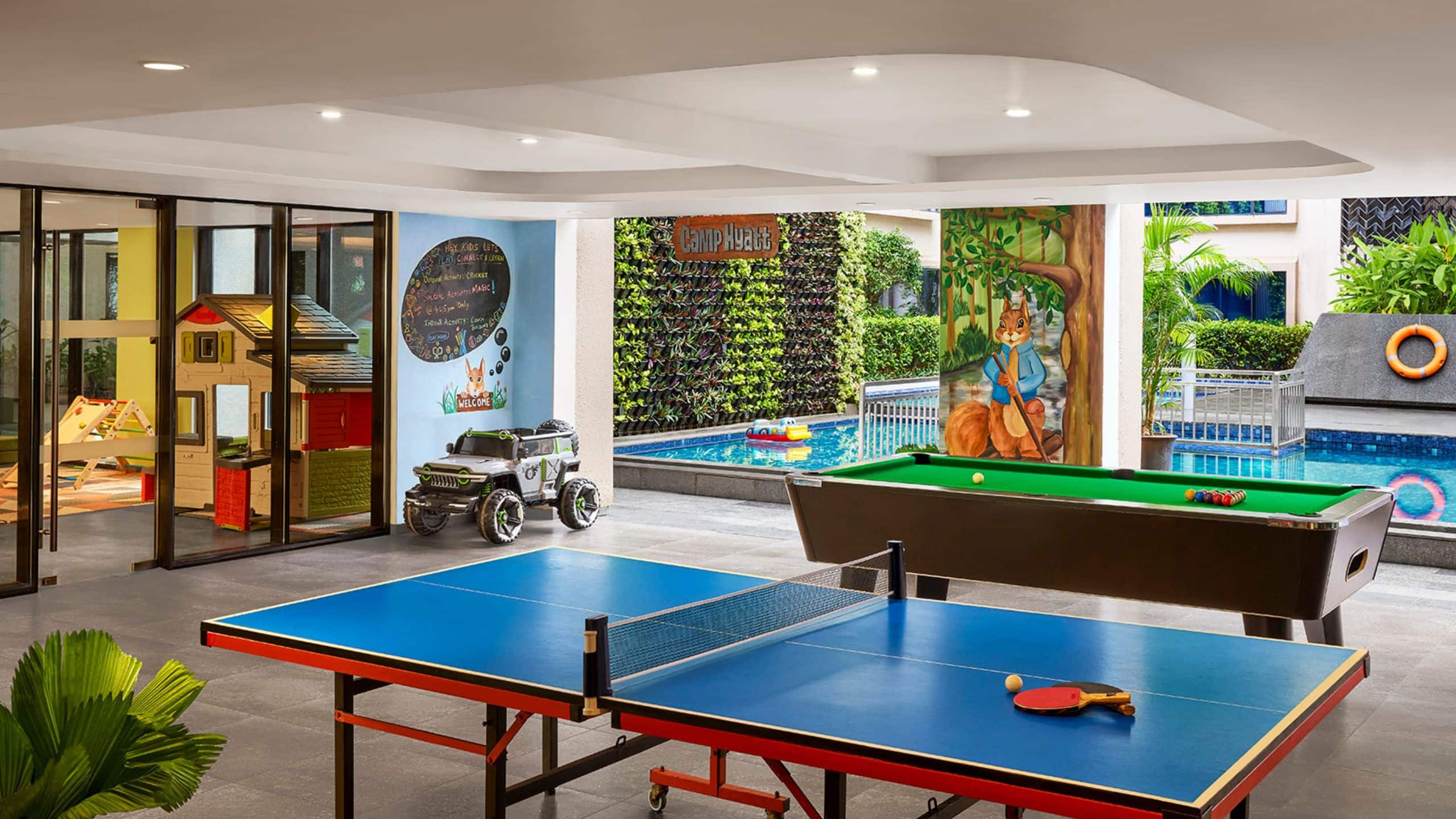 Hyatt Centric Candolim Goa Camp Hyatt Activity Area Table Tennis