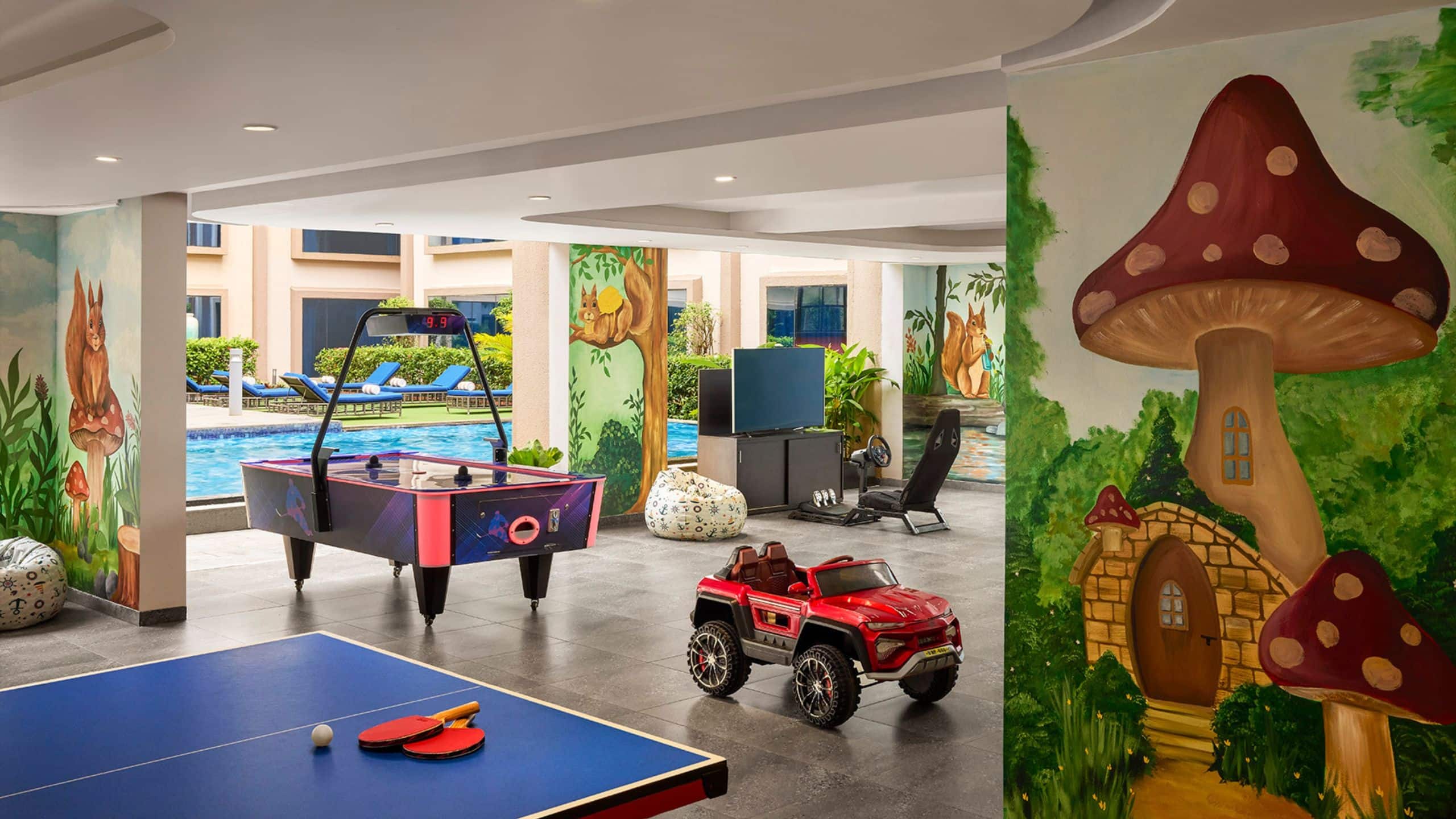 Hyatt Centric Candolim Goa Camp Hyatt Activity Area