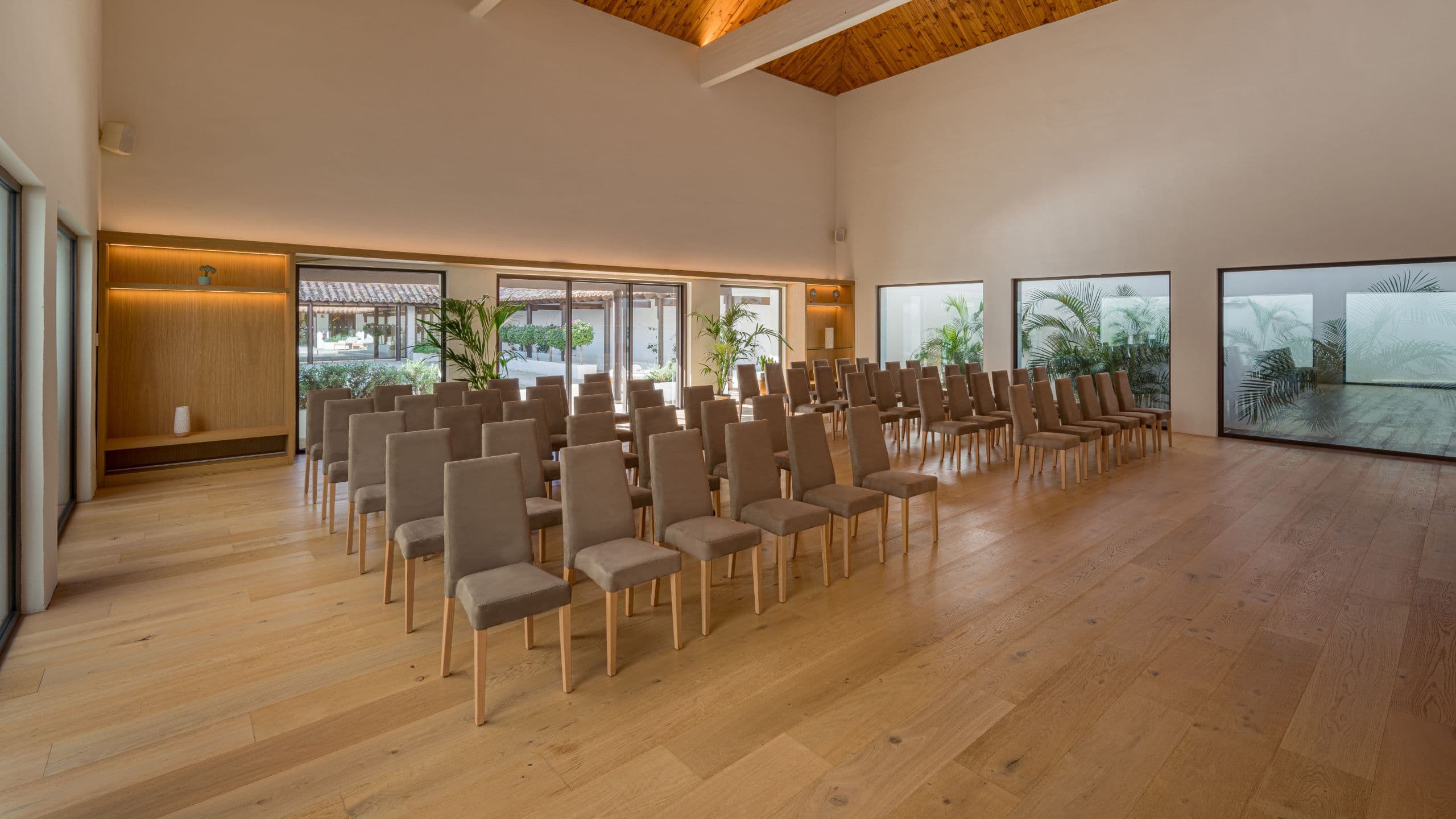 3 of 3 La Zambra Resort Meeting Room Jazmin Seating Setup